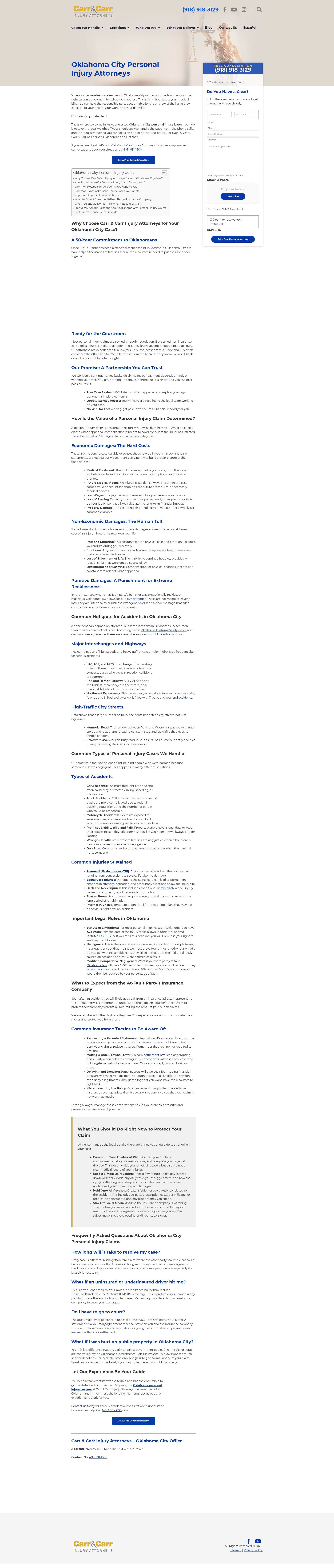 Screenshot of carrcarr.com