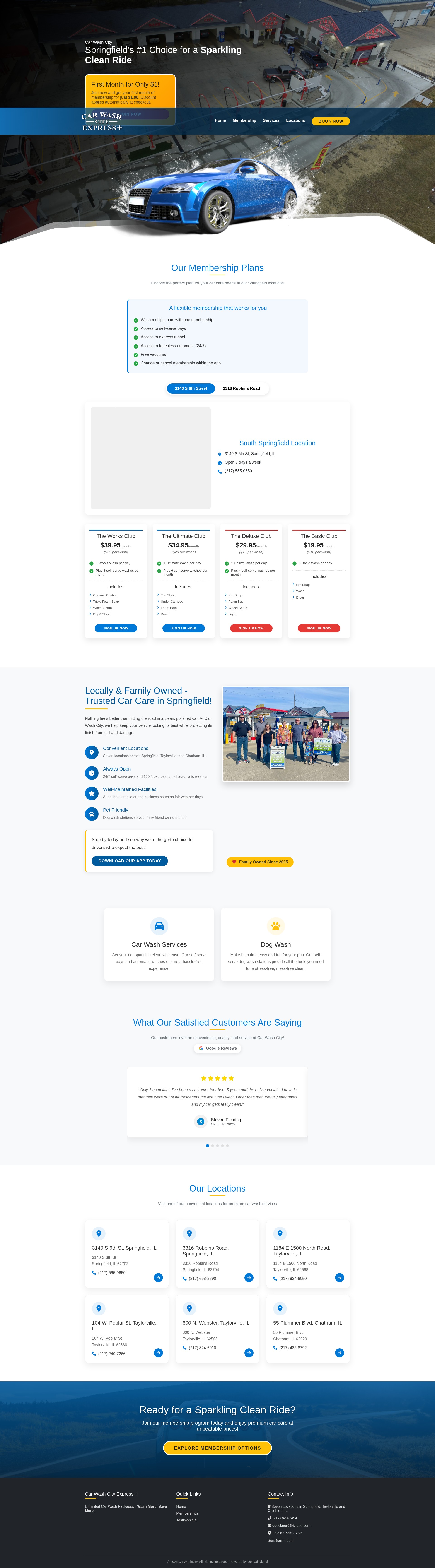 Screenshot of carwashcityspr.com