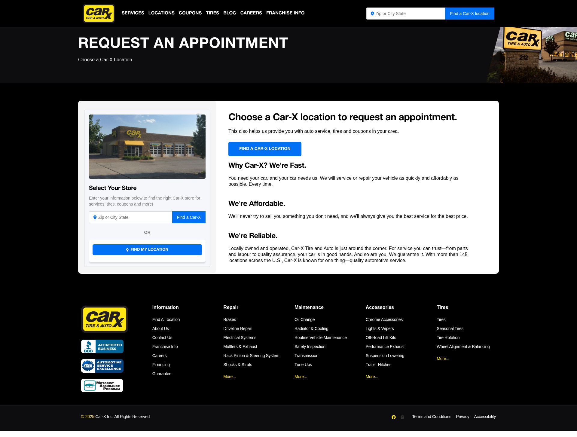 Screenshot of carx.com