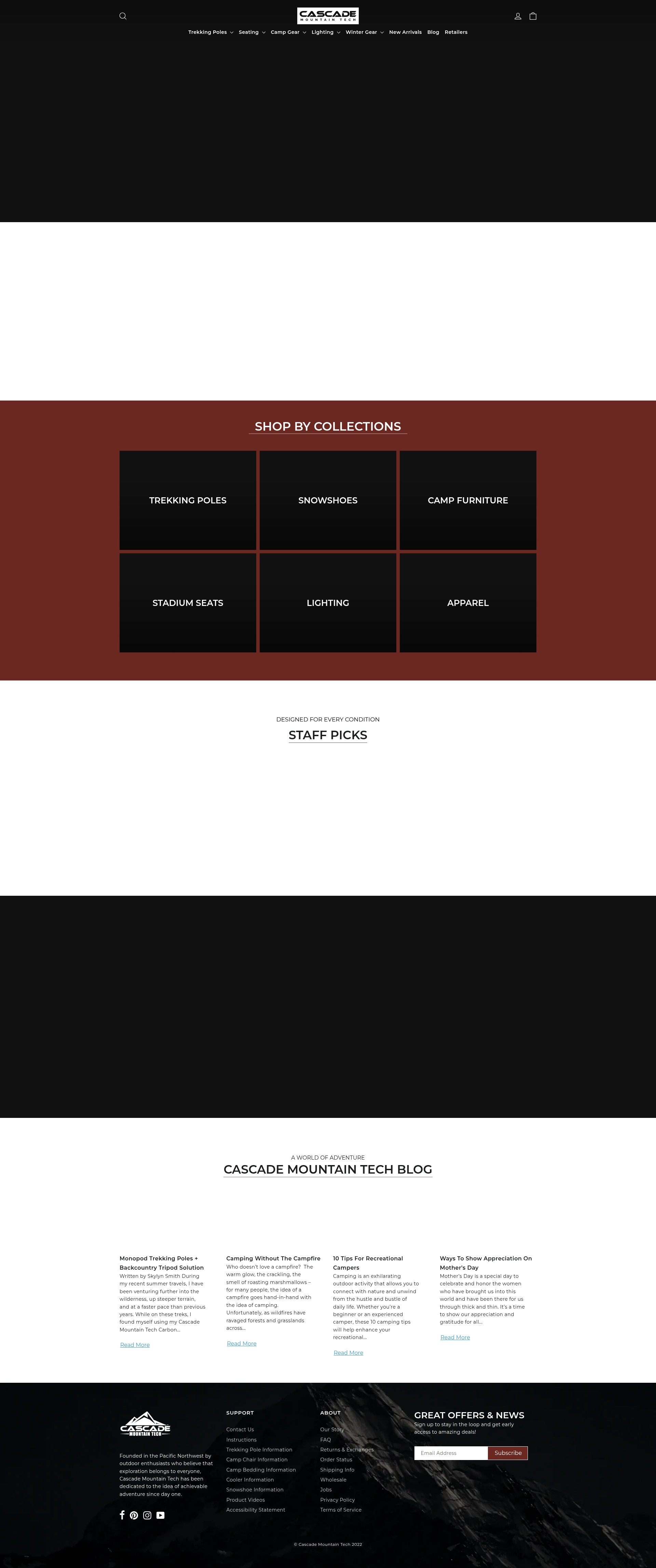 Screenshot of cascademountaintech.com