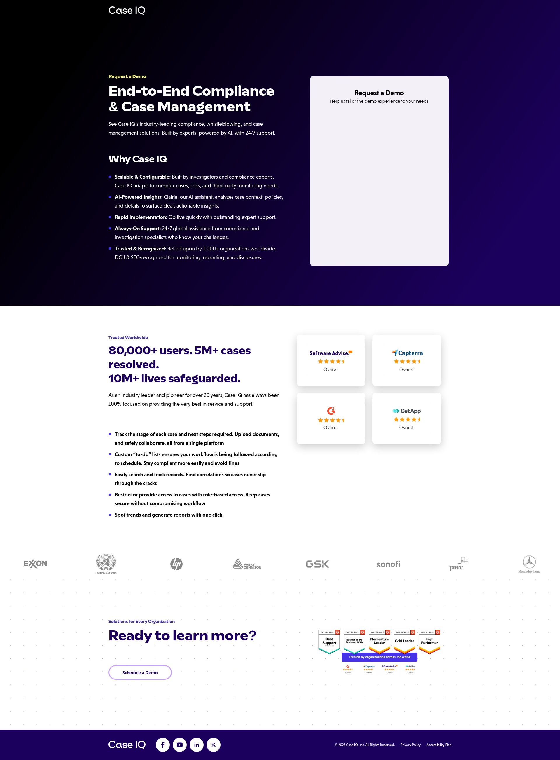 Screenshot of caseiq.com