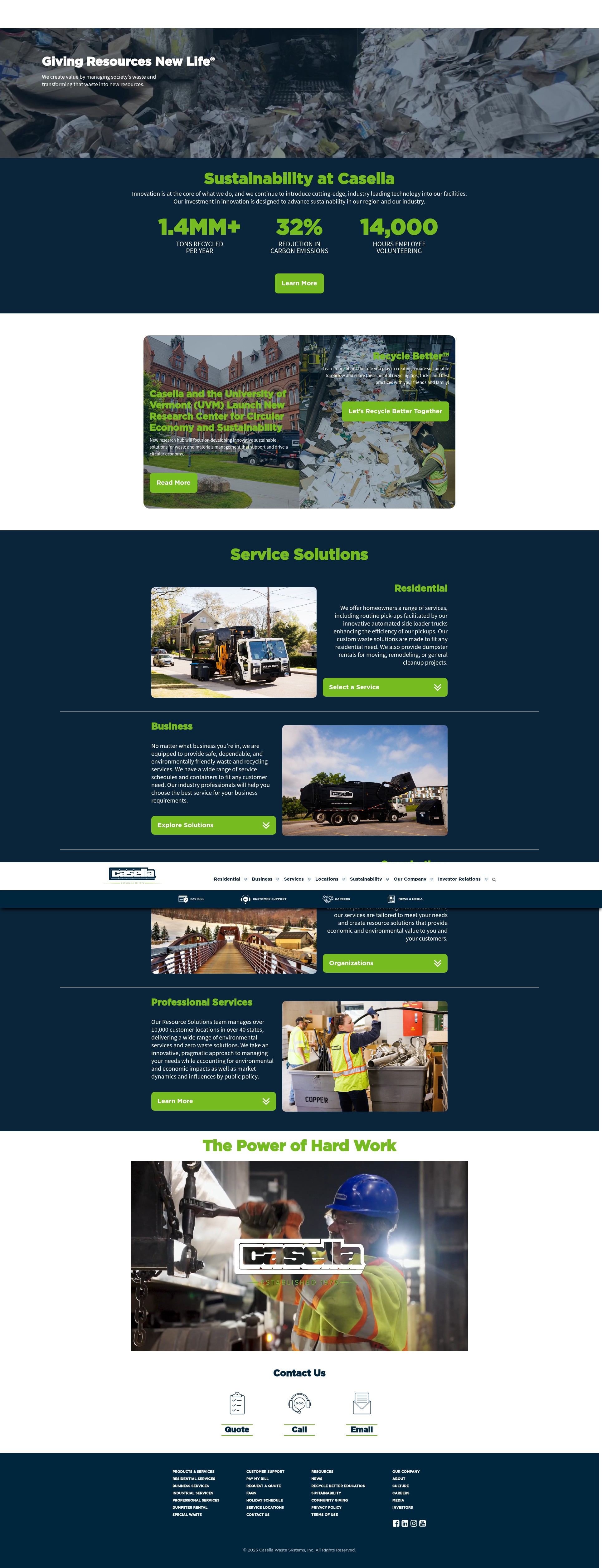 Screenshot of casella.com