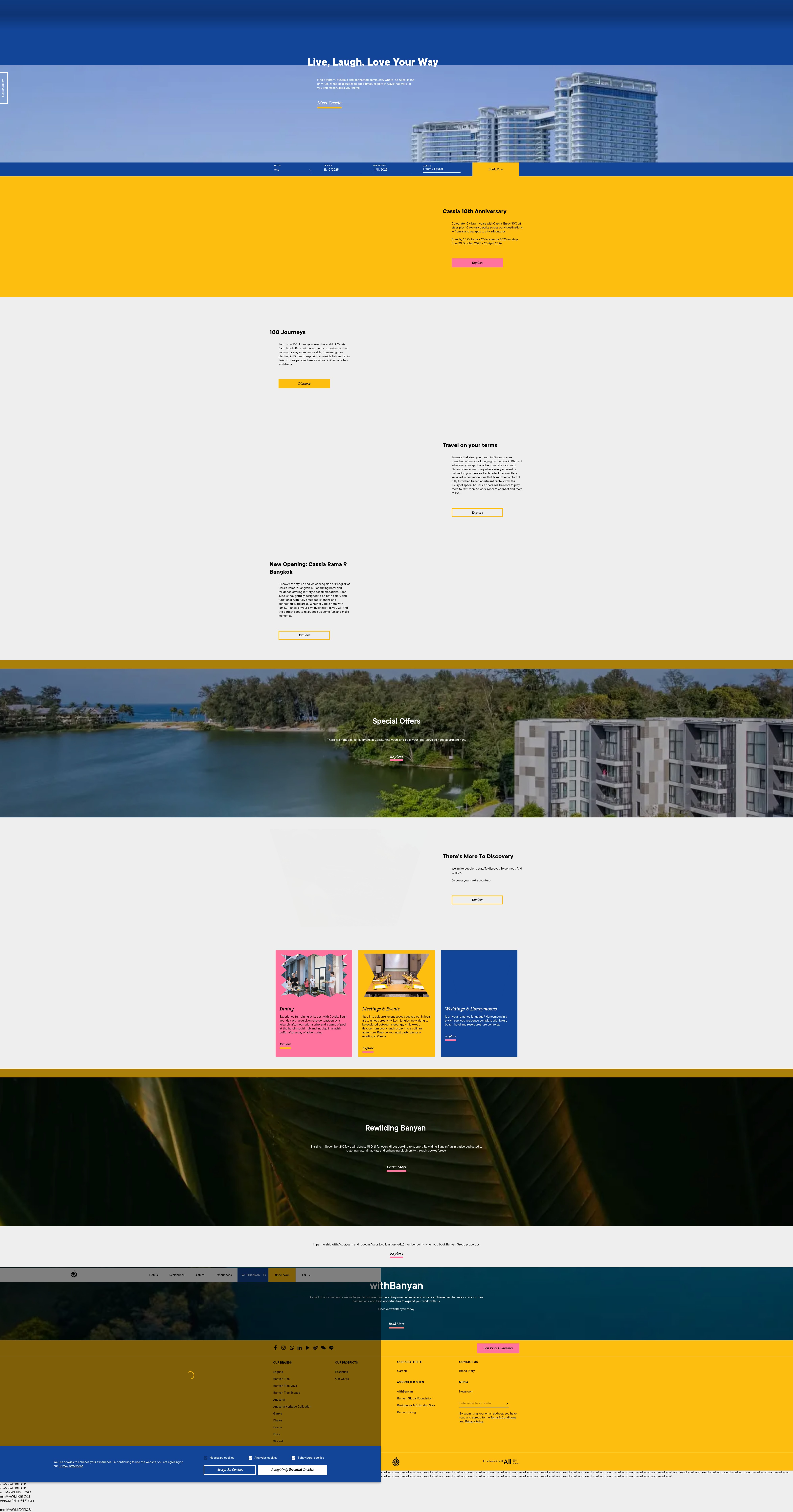 Screenshot of cassia.com