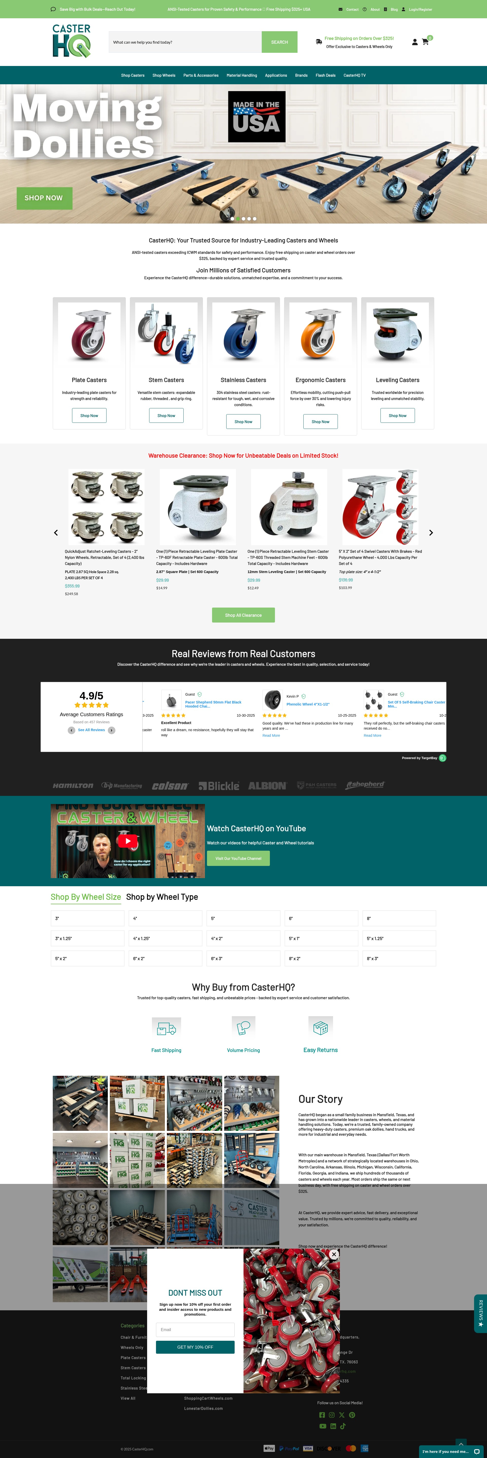 Screenshot of casterhq.com