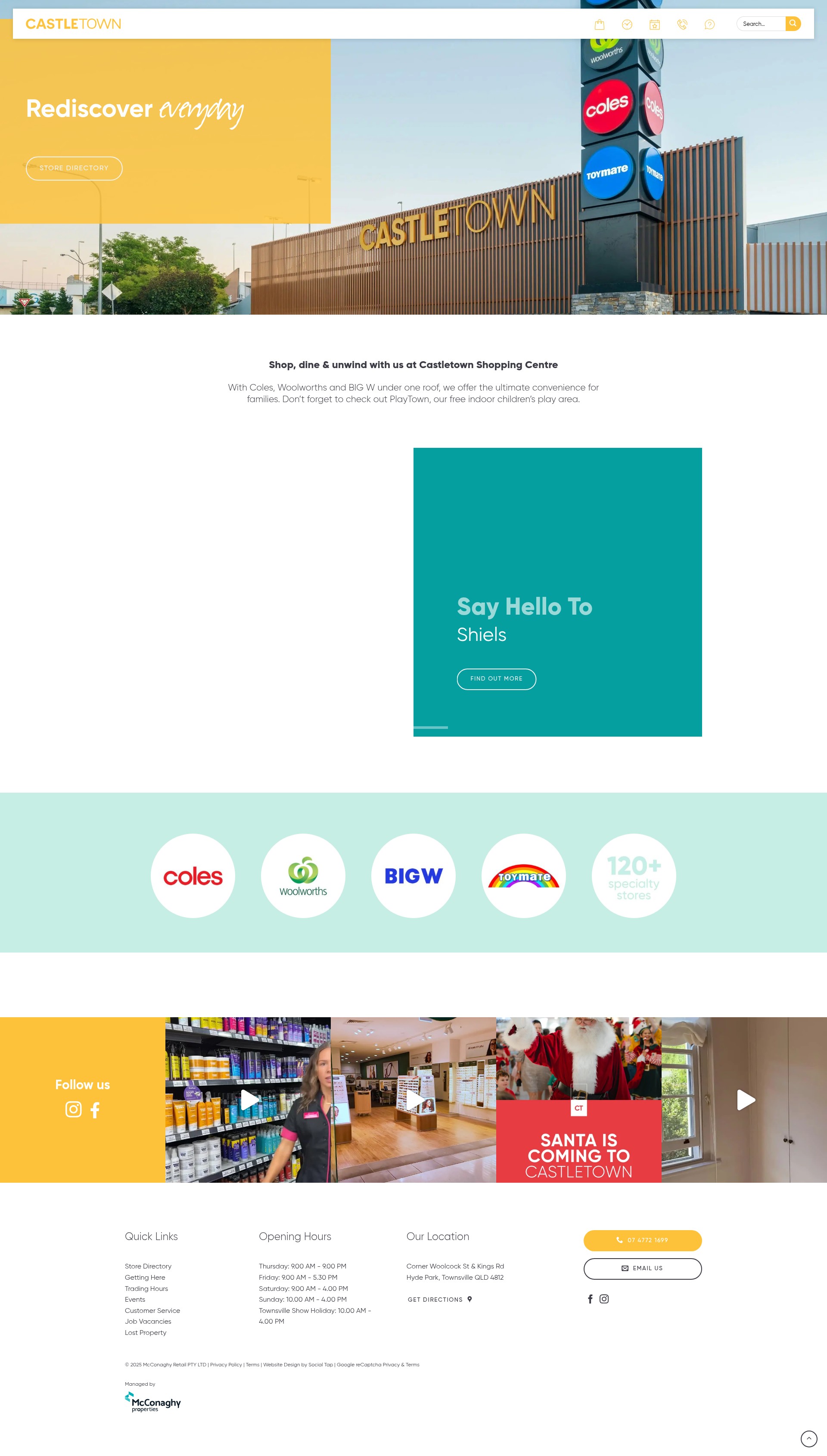 Screenshot of castletown.com.au
