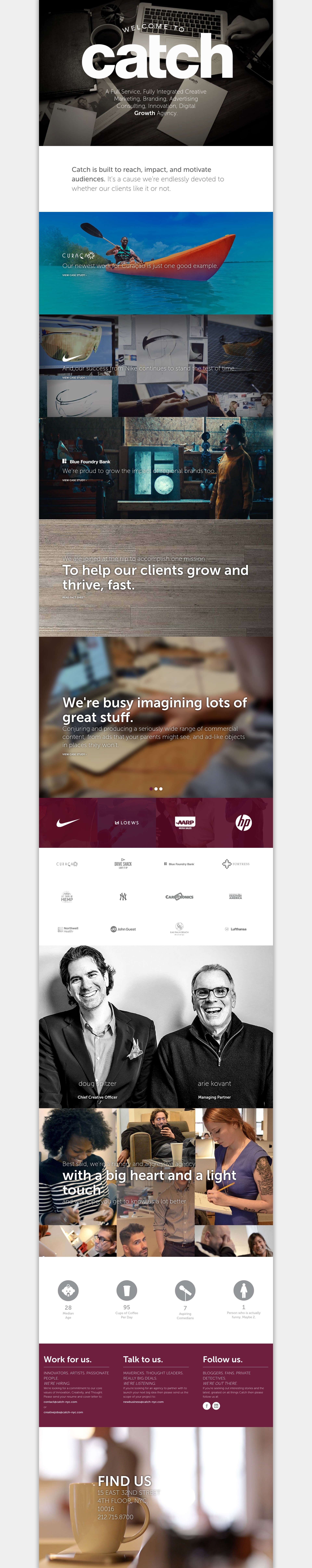 Screenshot of catch-nyc.com