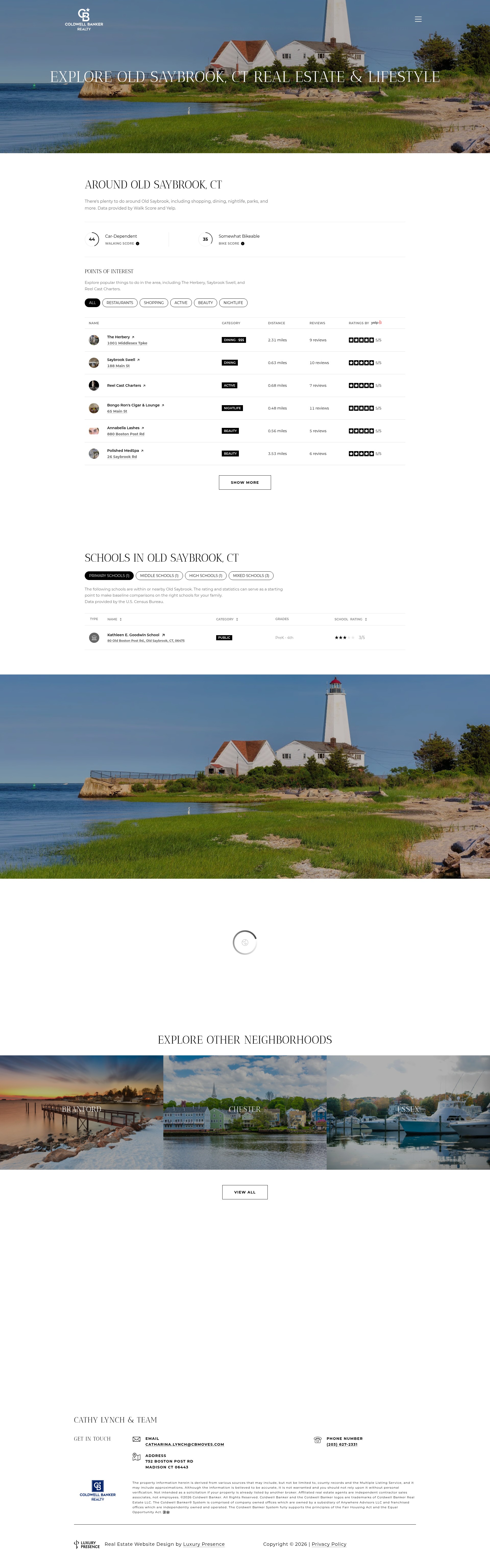 Screenshot of cathylynchteam.com