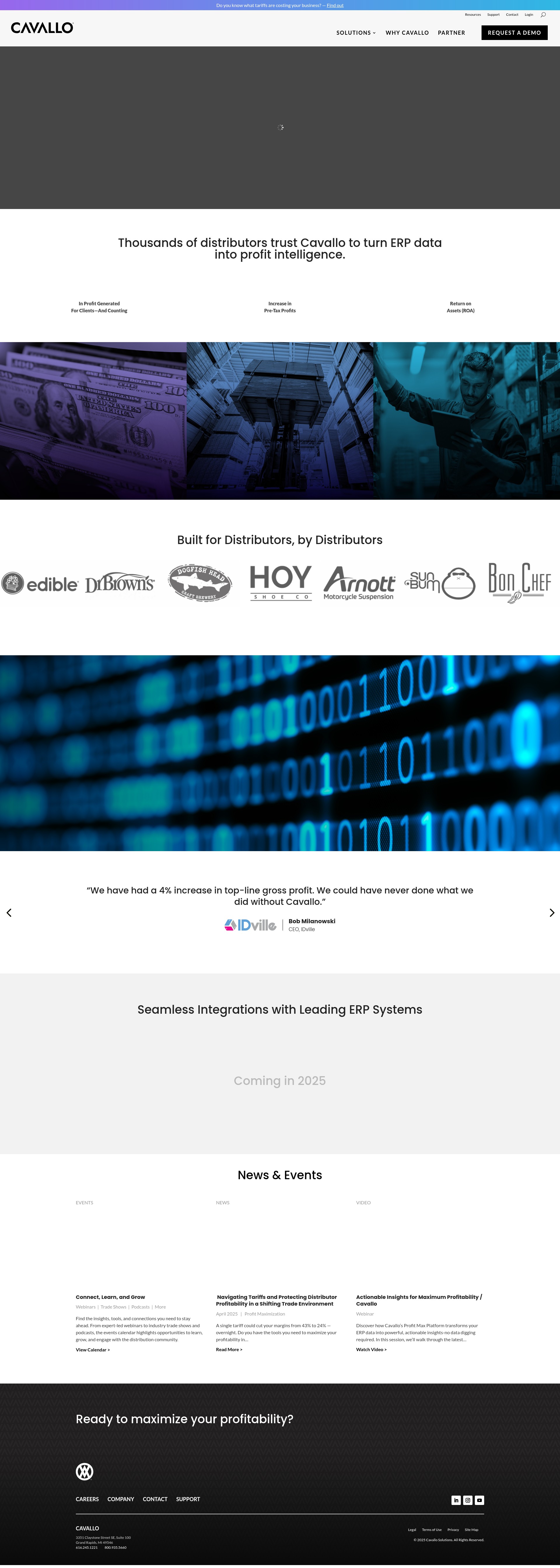 Screenshot of cavallo.com