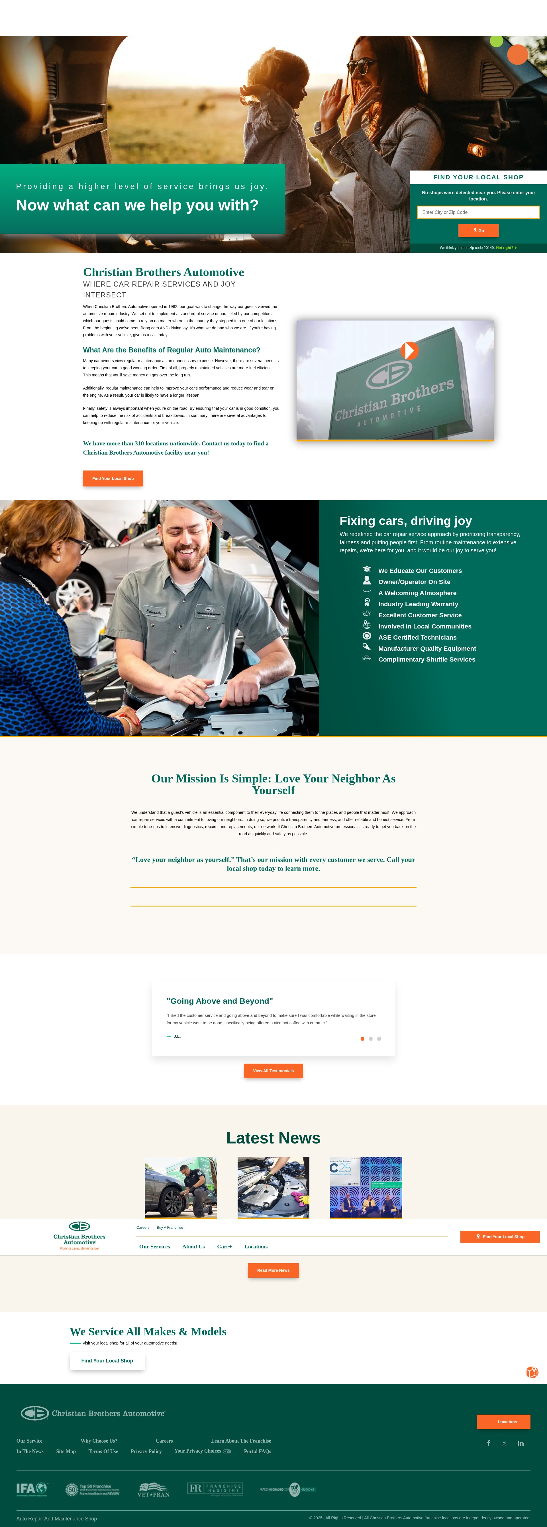 Screenshot of cbac.com