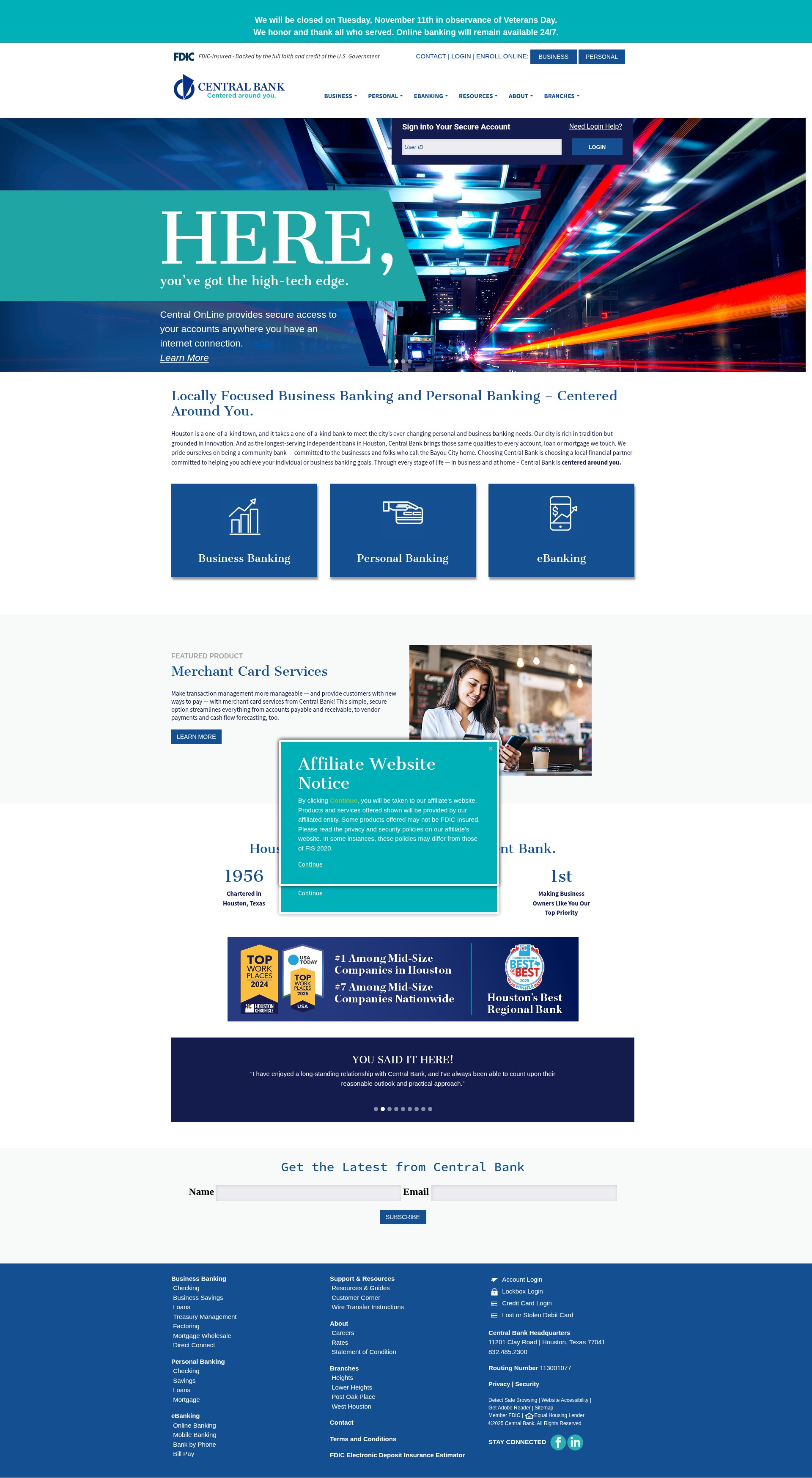 Screenshot of cbhou.com