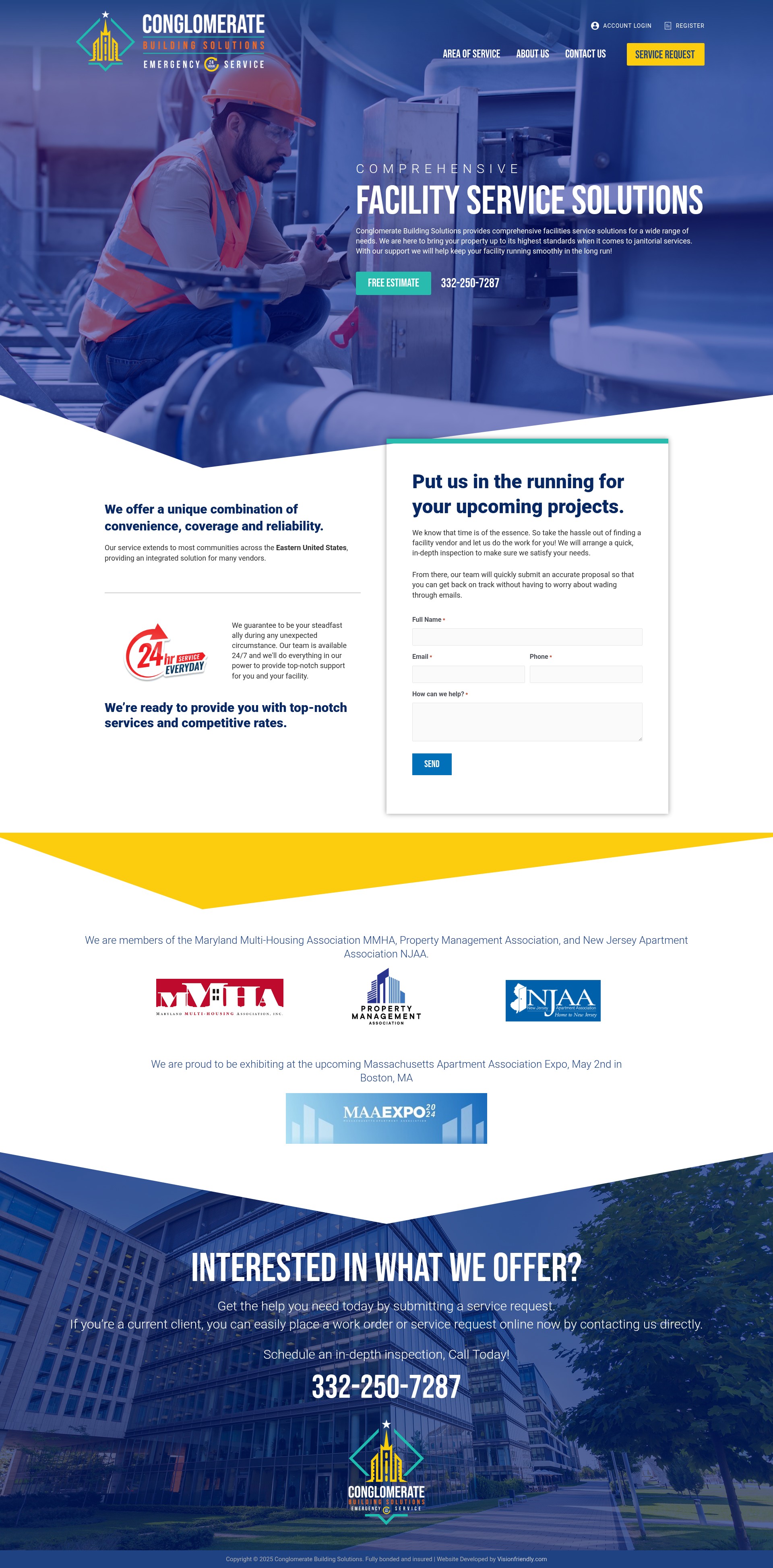 Screenshot of cbservicepro.com