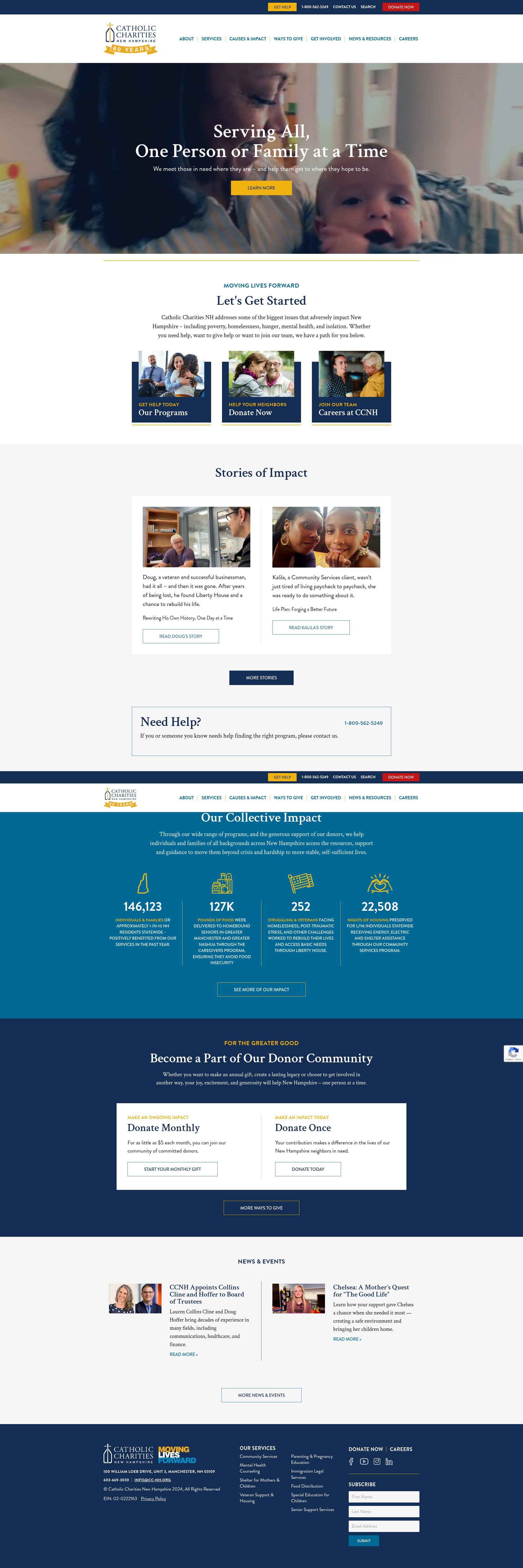 Screenshot of cc-nh.org