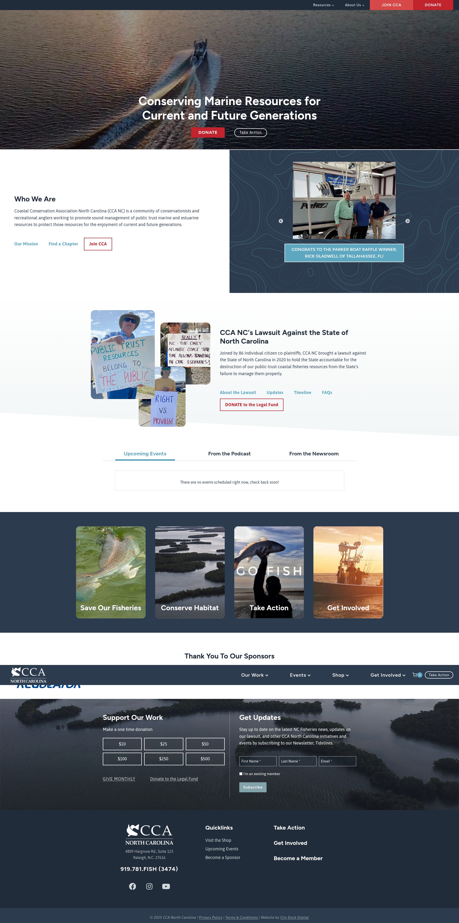 Screenshot of ccanc.org