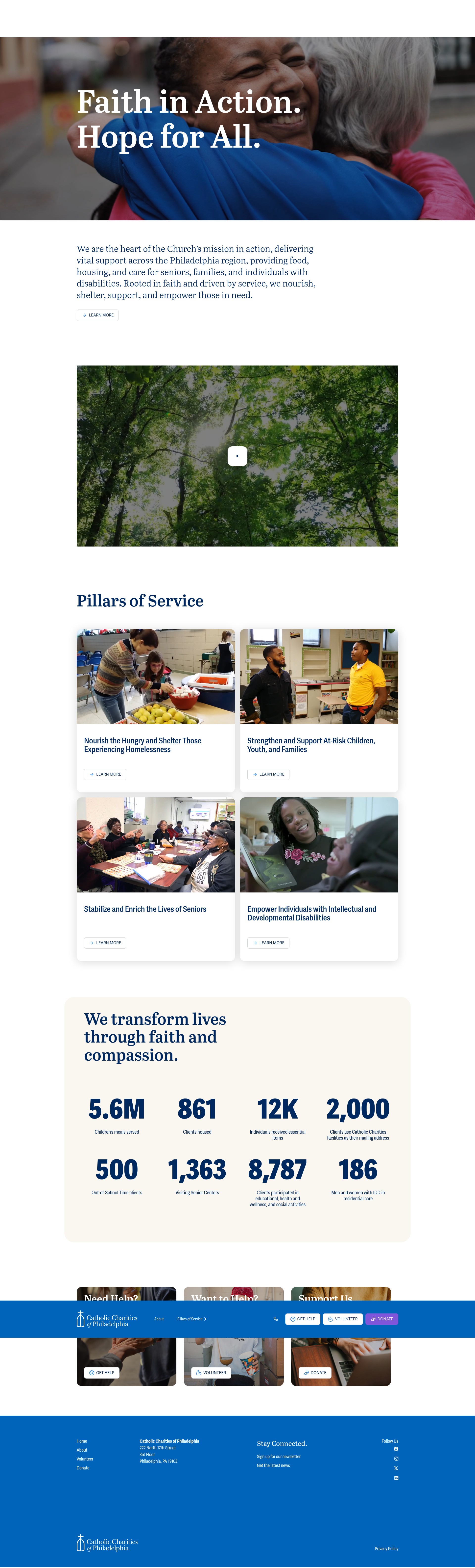 Screenshot of ccphila.org