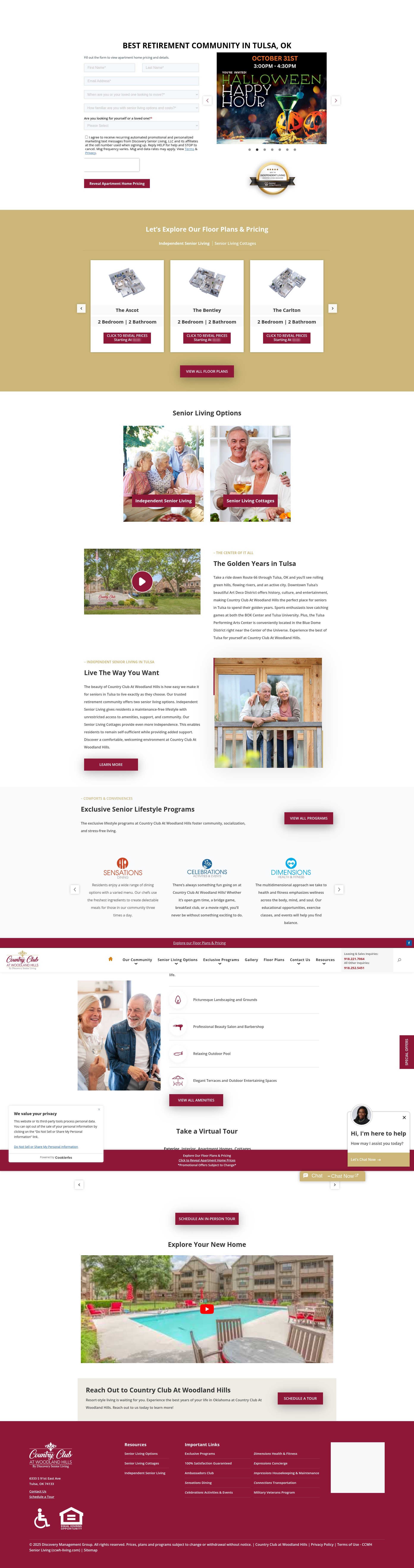 Screenshot of ccwh-living.com