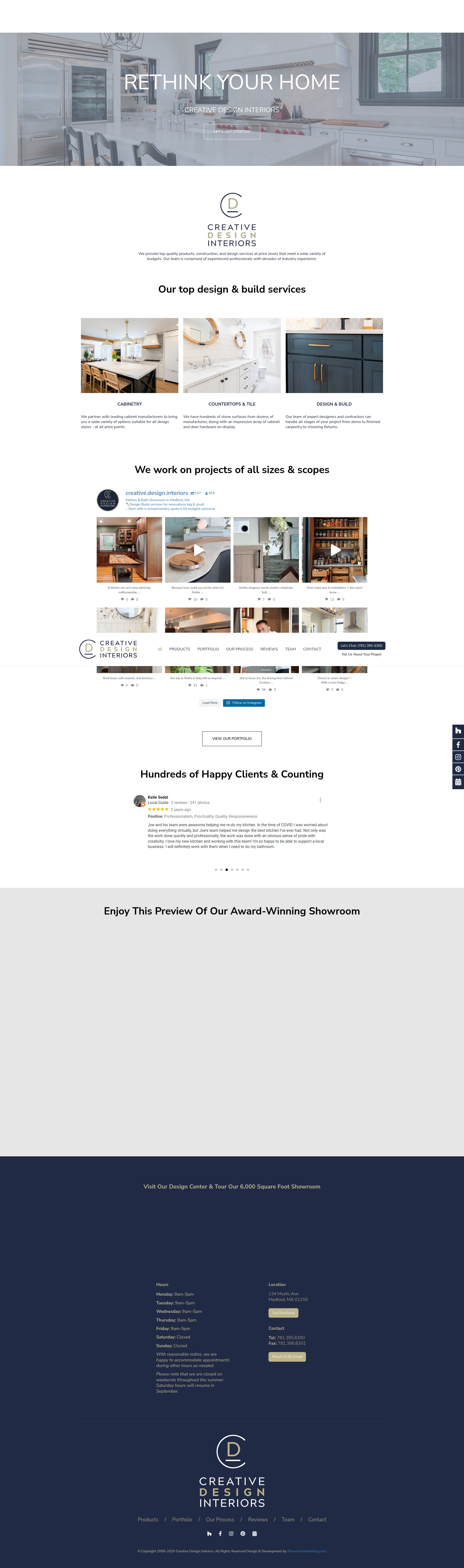 Screenshot of cdikitchens.com