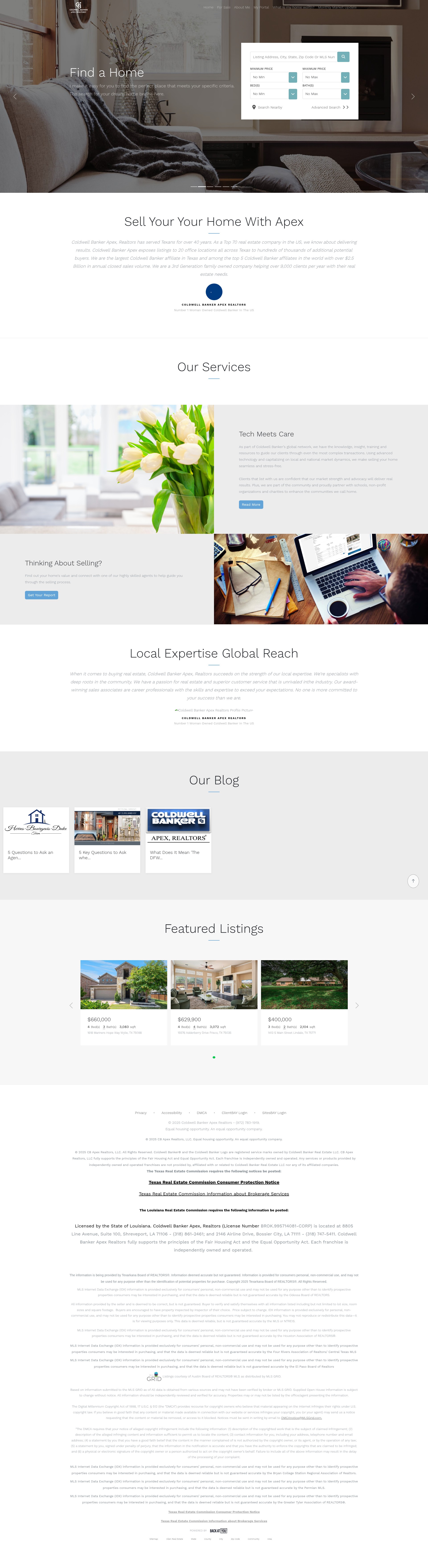 Screenshot of cduke.cbapex.com