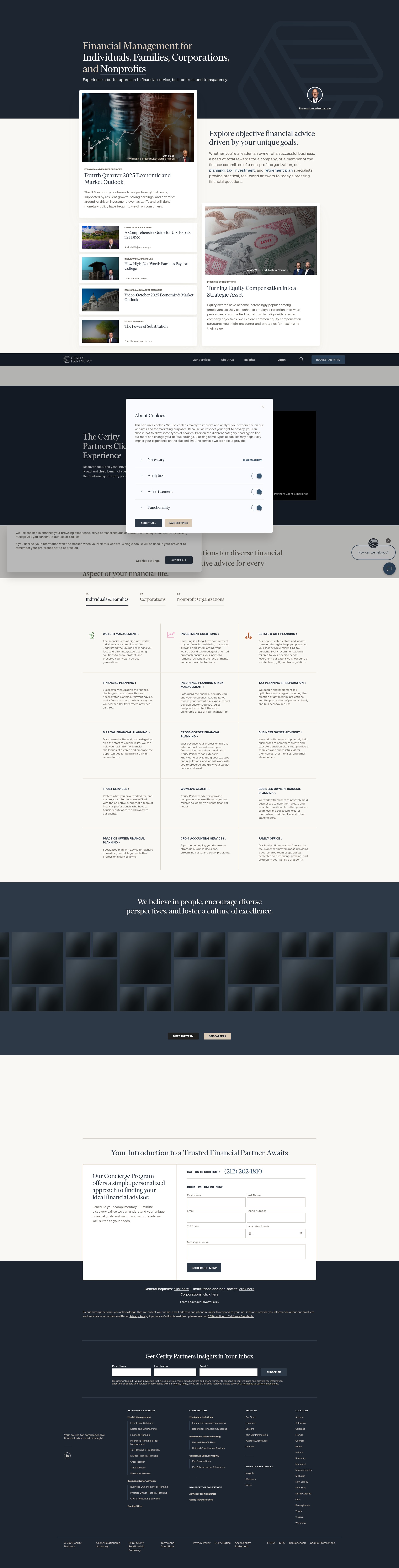 Screenshot of ceritypartners.com