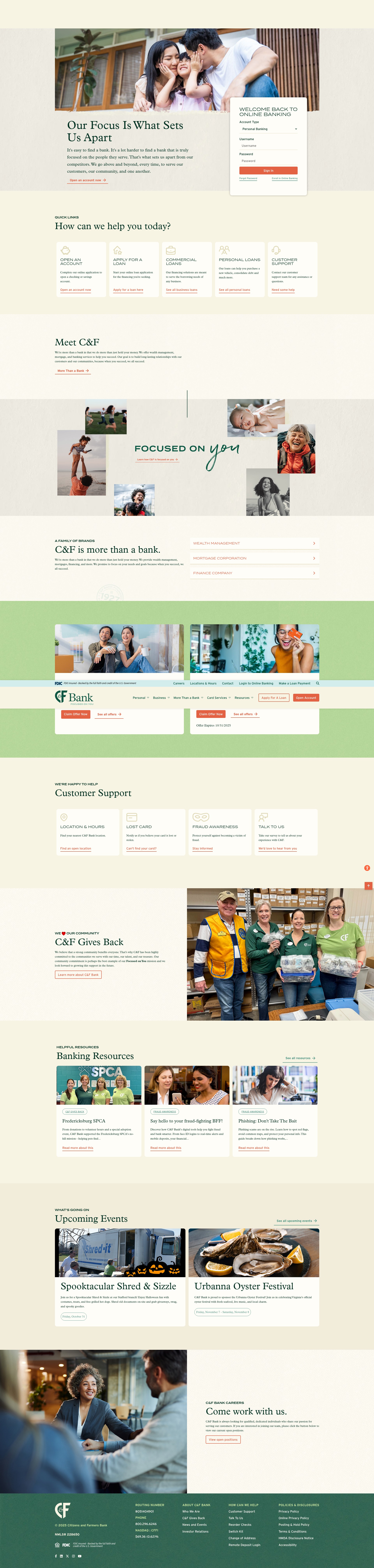 Screenshot of cffc.com