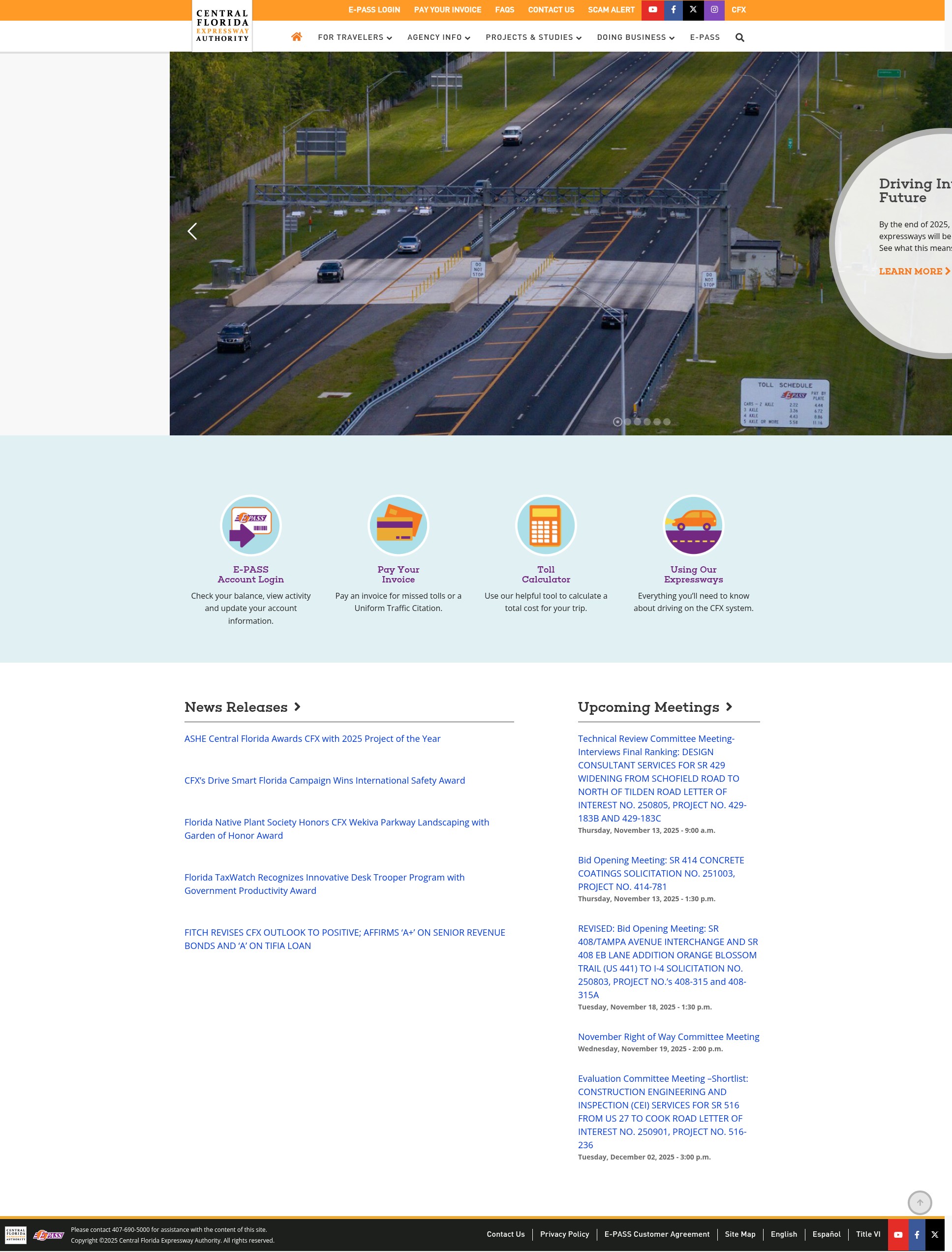 Screenshot of cfxway.com
