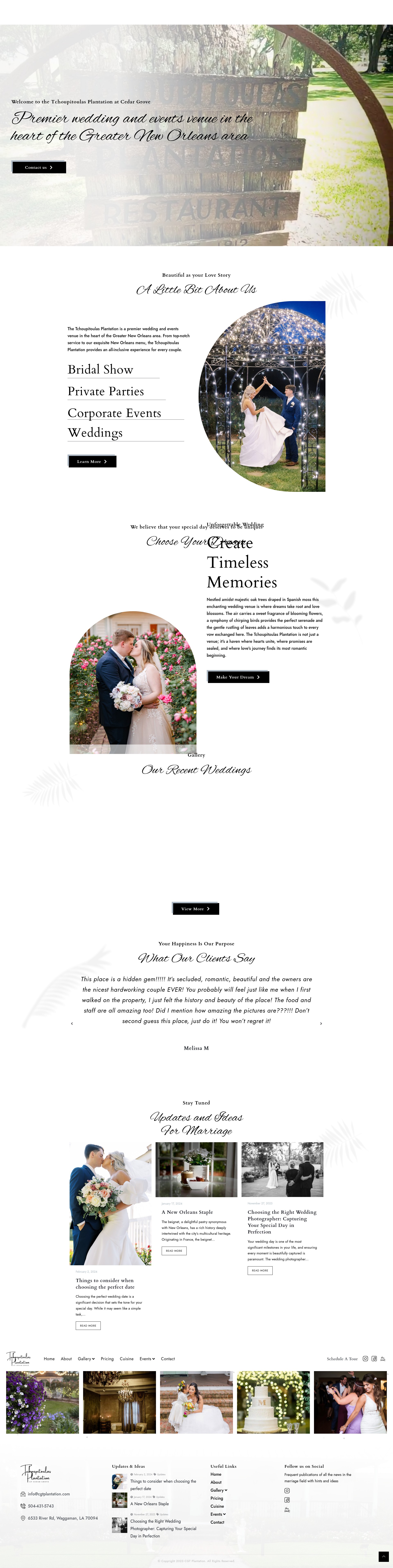 Screenshot of cgtplantation.com