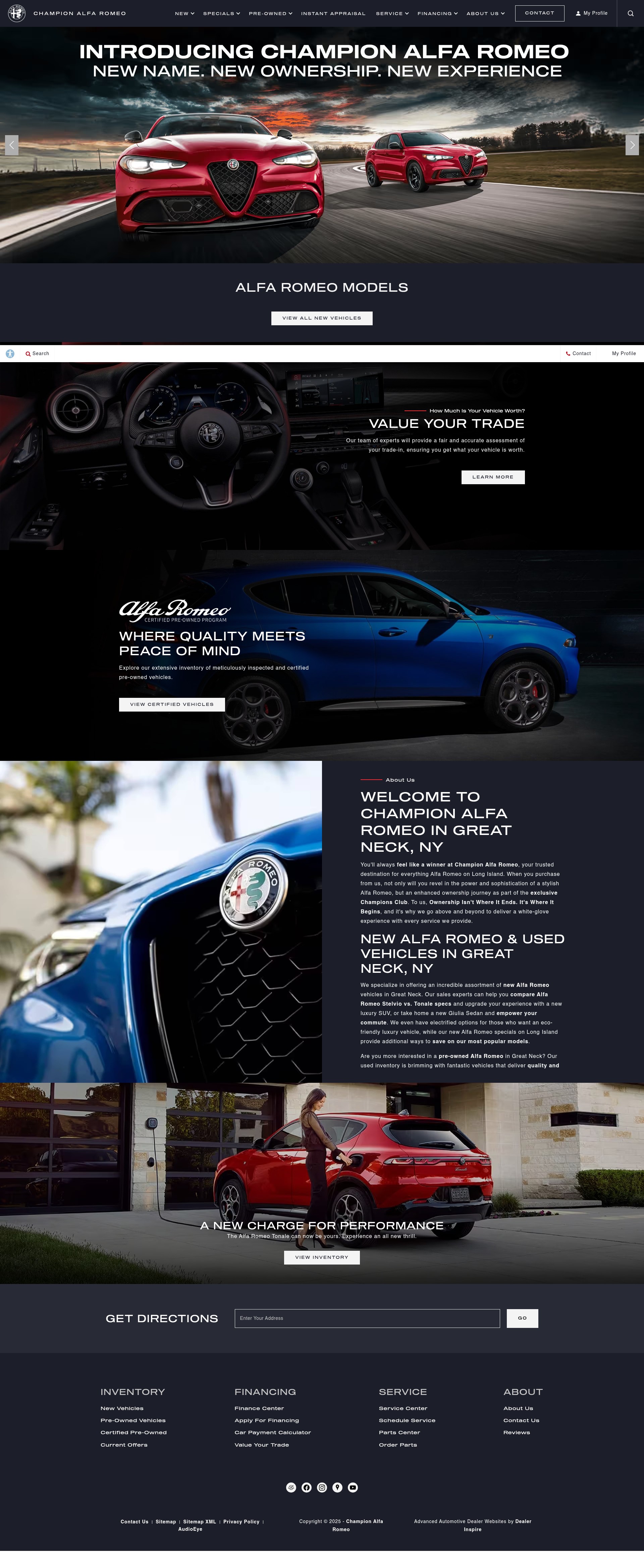 Screenshot of championalfali.com