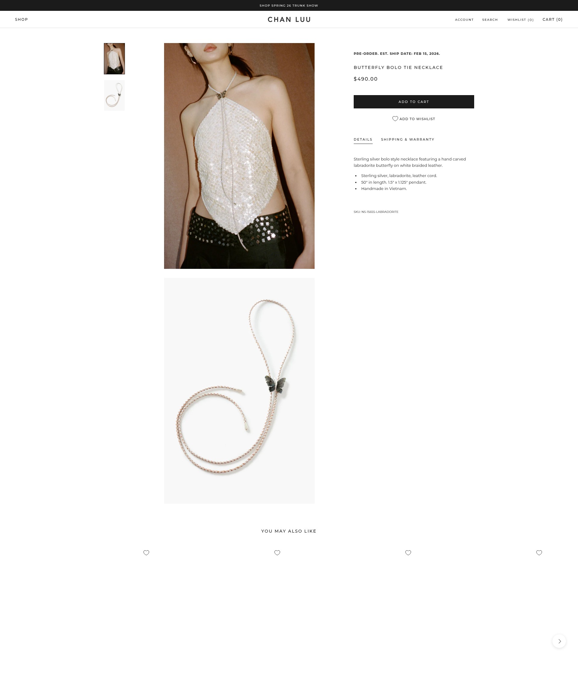 Screenshot of chanluu.com