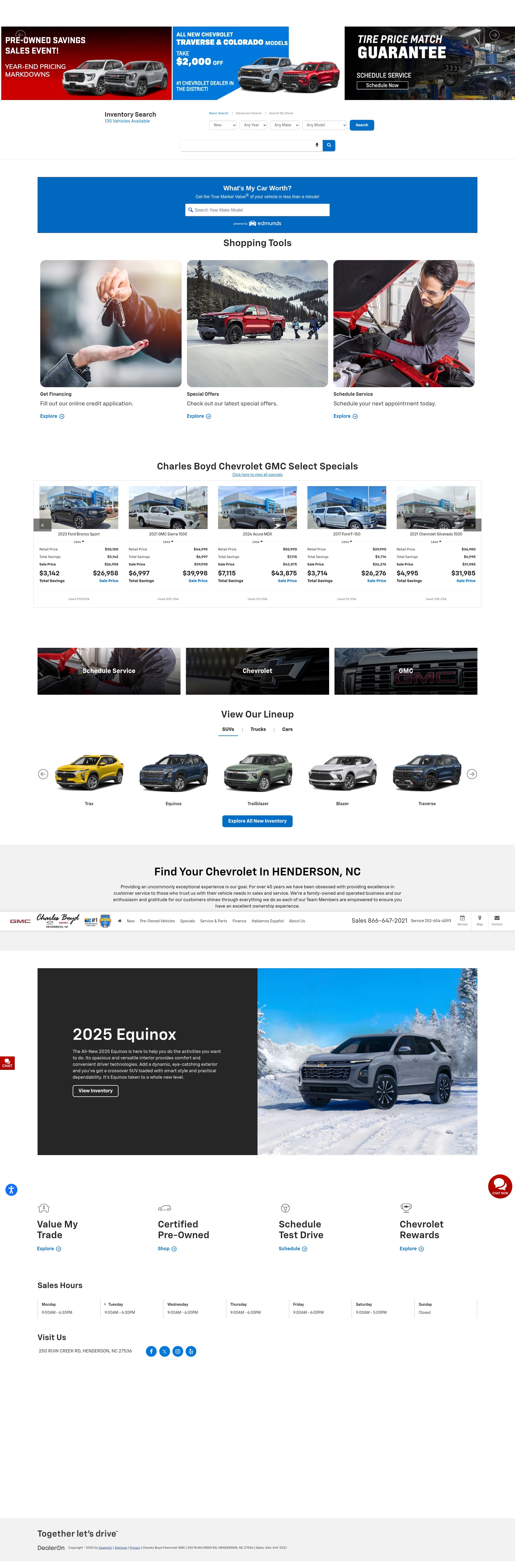 Screenshot of charlesboydgm.com
