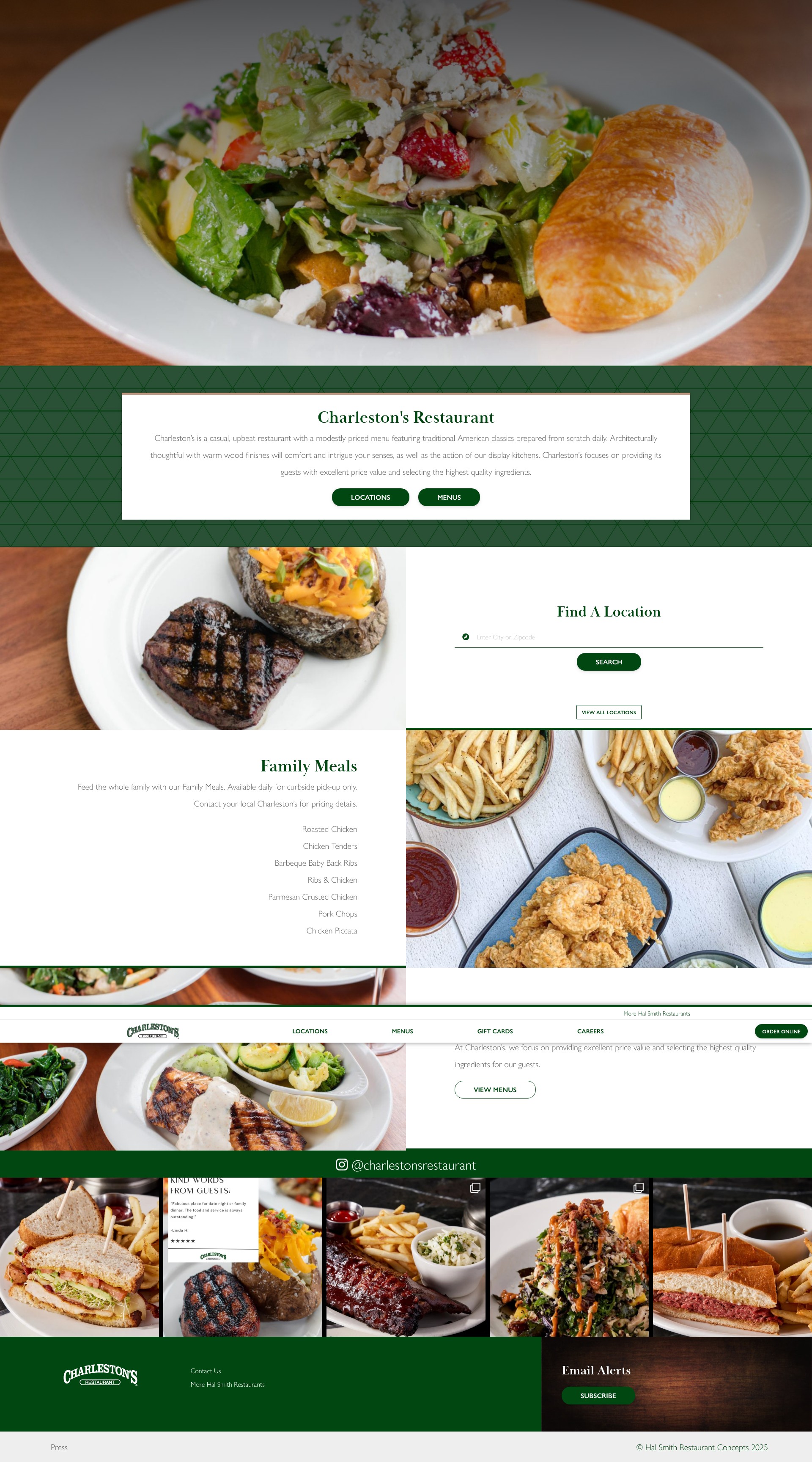Screenshot of charlestons.com