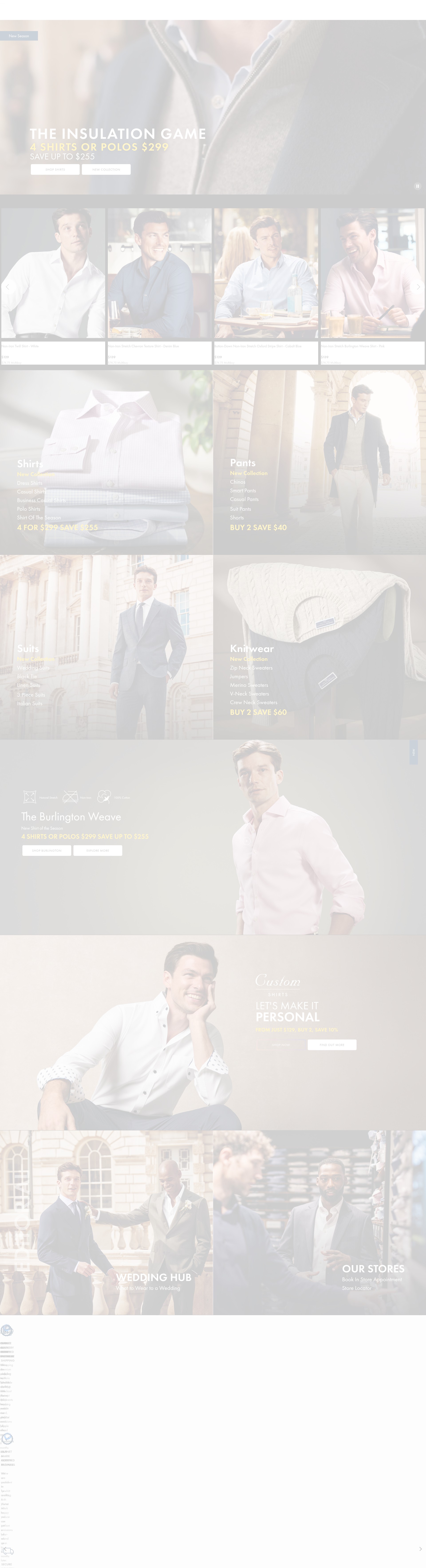 Screenshot of charlestyrwhitt.com