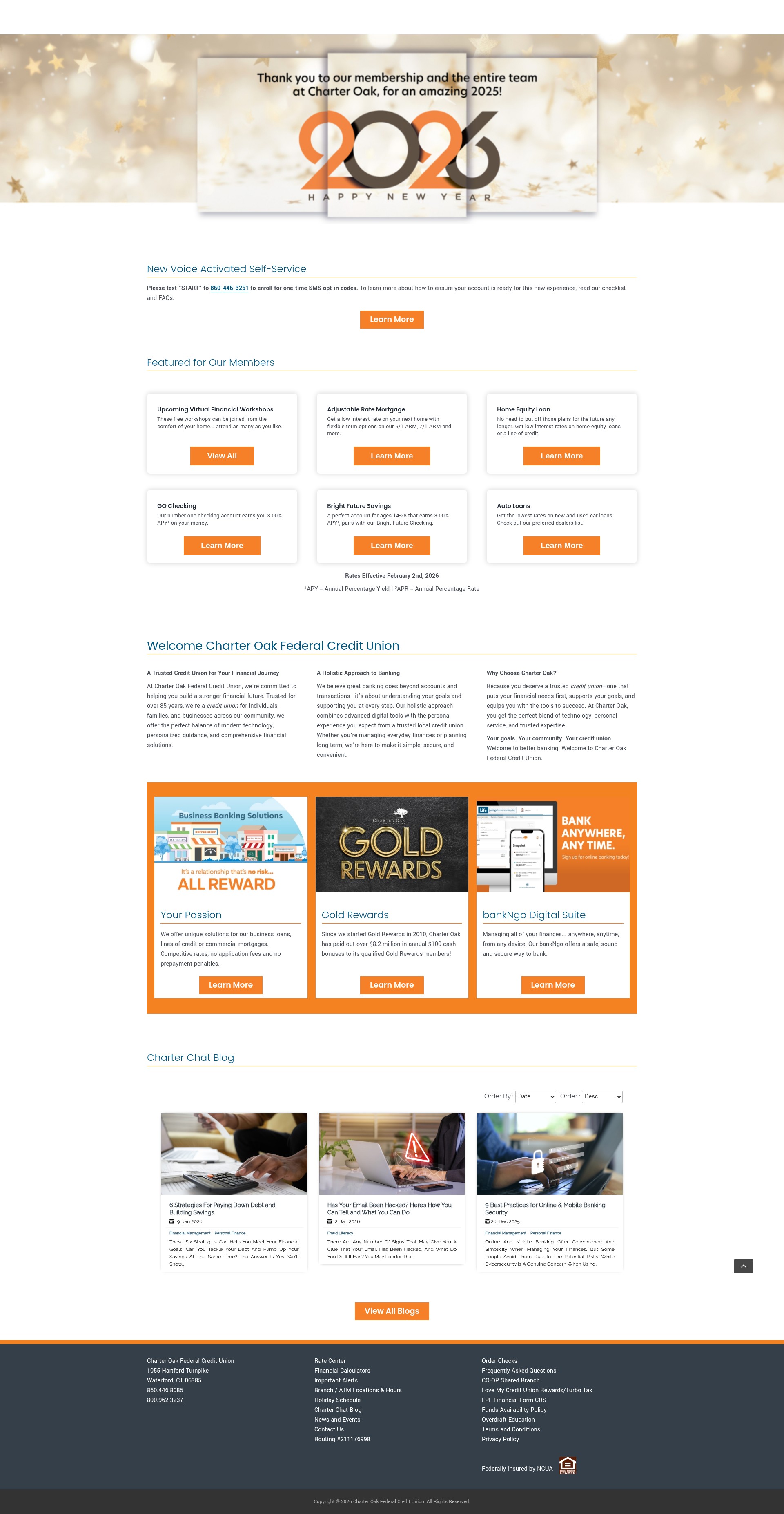 Screenshot of charteroak.org