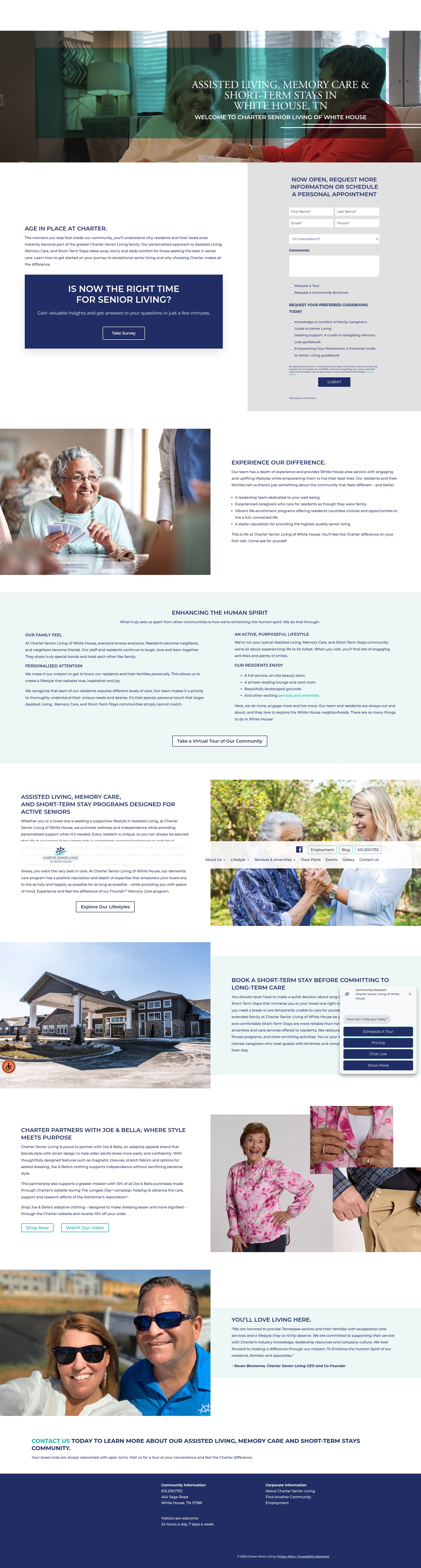 Screenshot of charterofwhitehouse.com