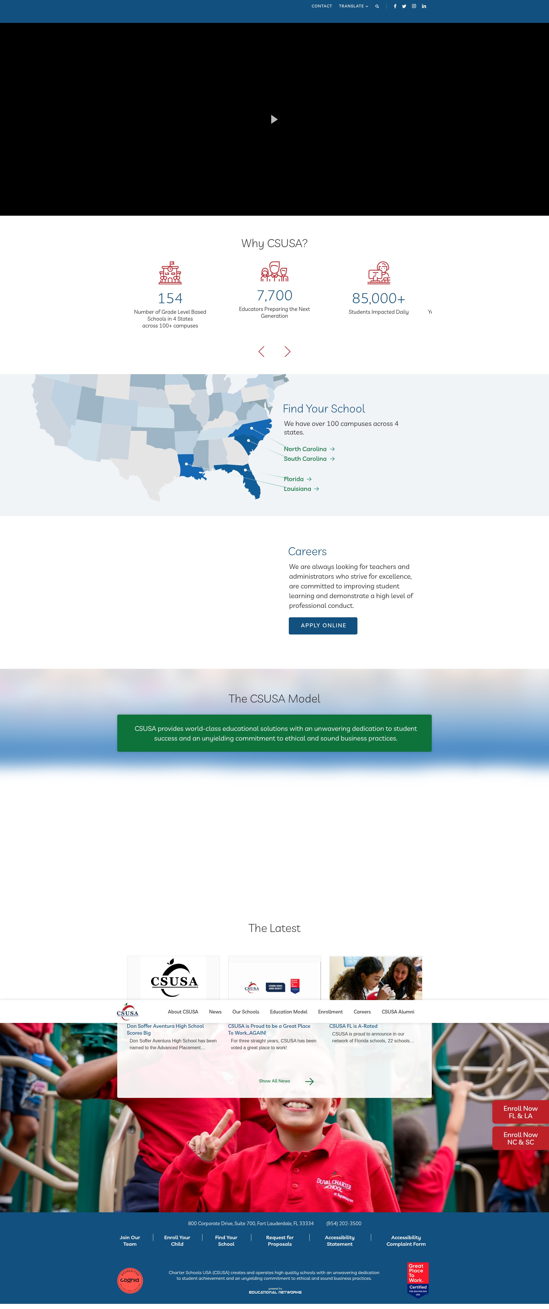 Screenshot of charterschoolsusa.com