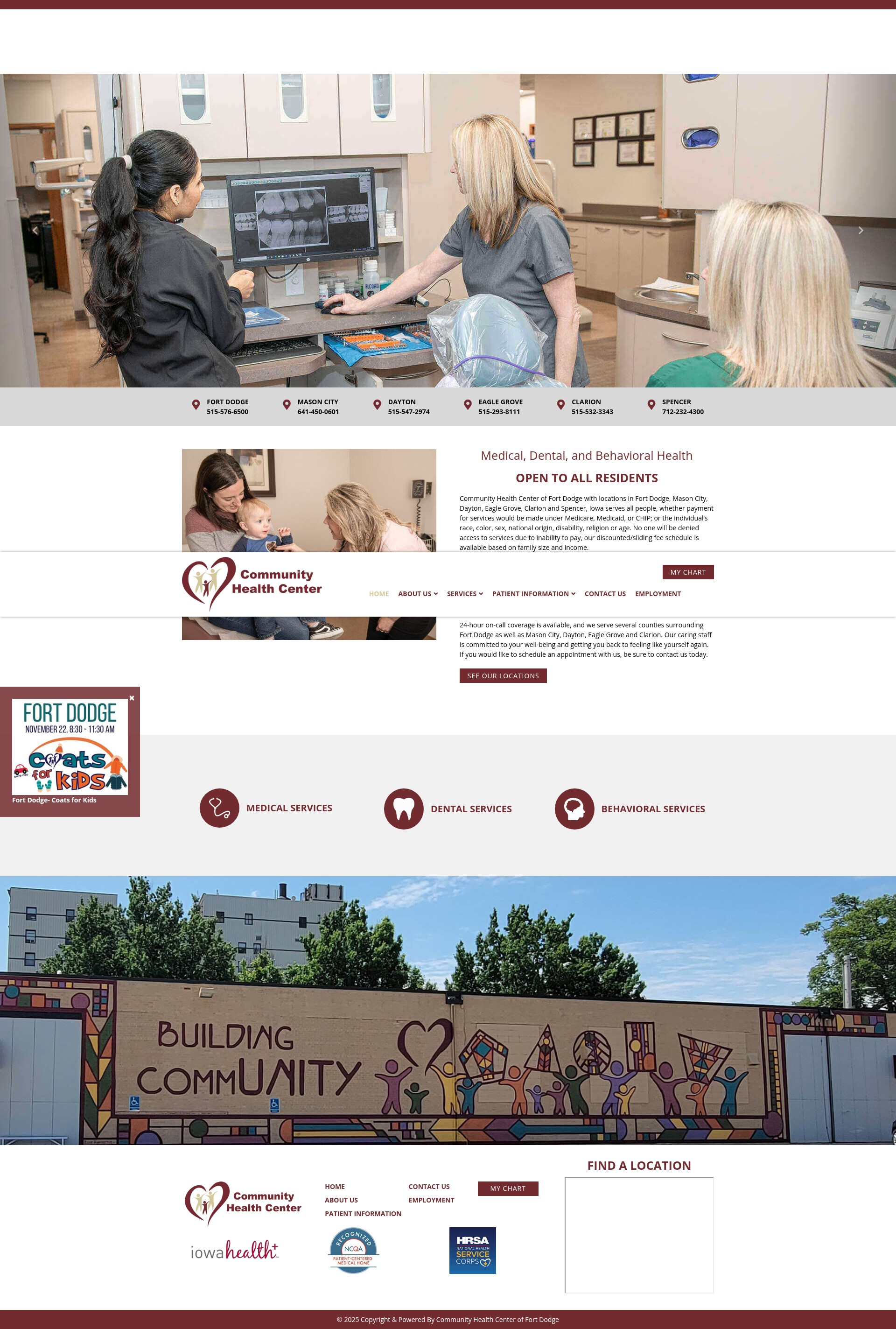 Screenshot of chcfd.com