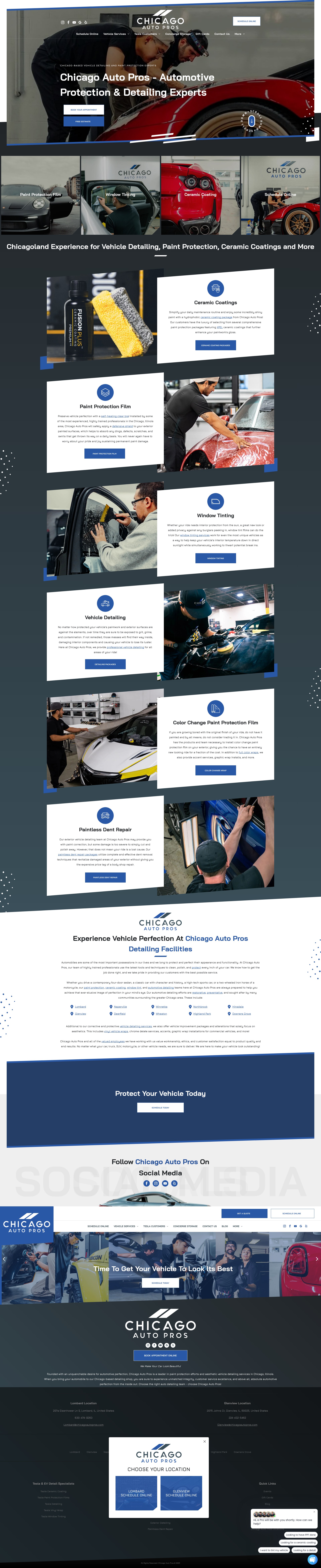 Screenshot of chicagoautopros.com