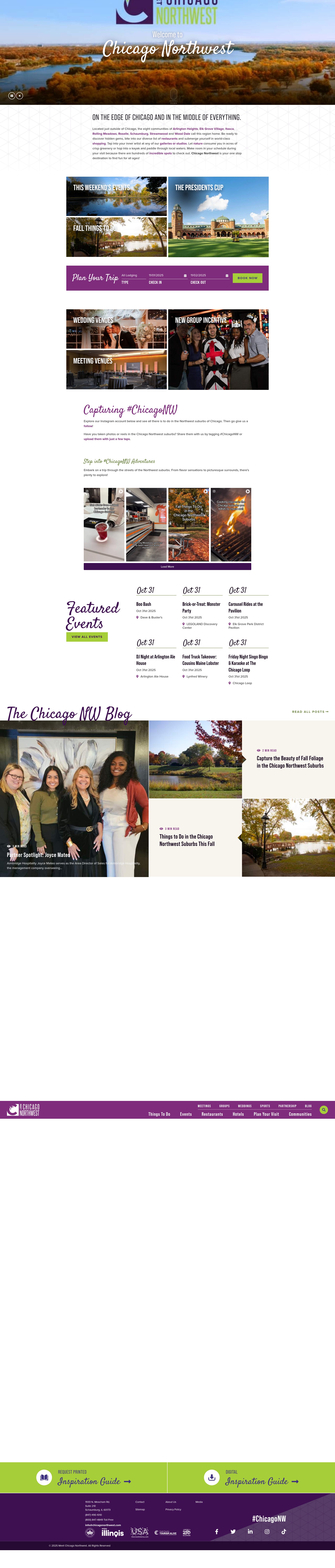 Screenshot of chicagonorthwest.com