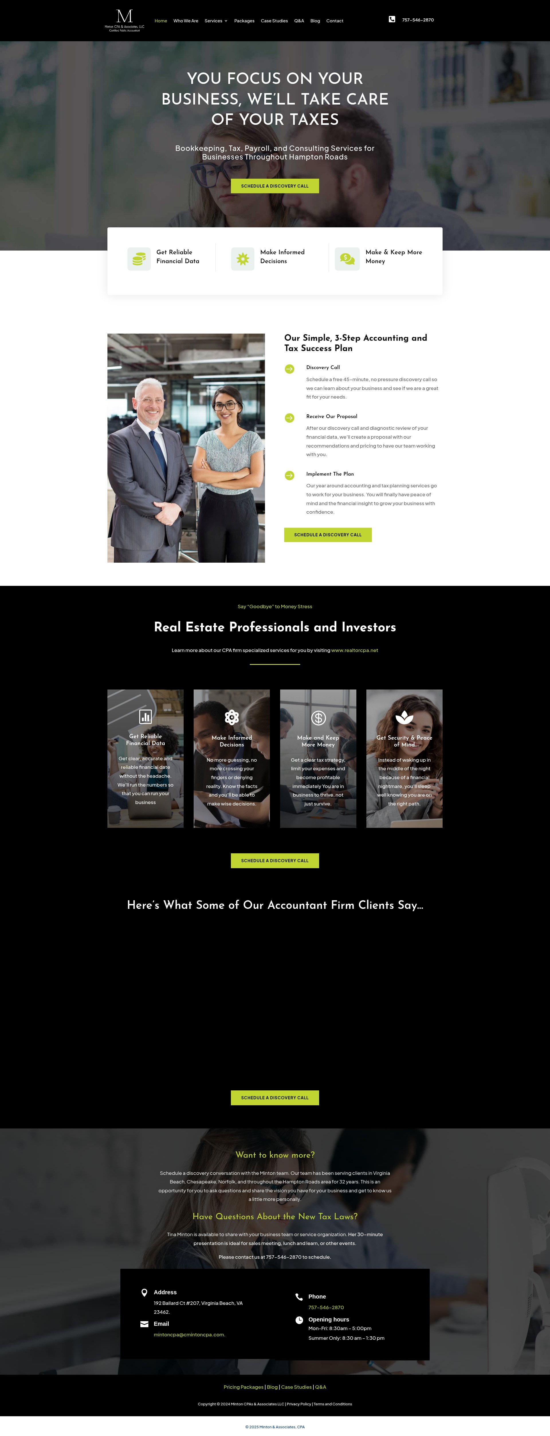Screenshot of christinamintoncpa.com