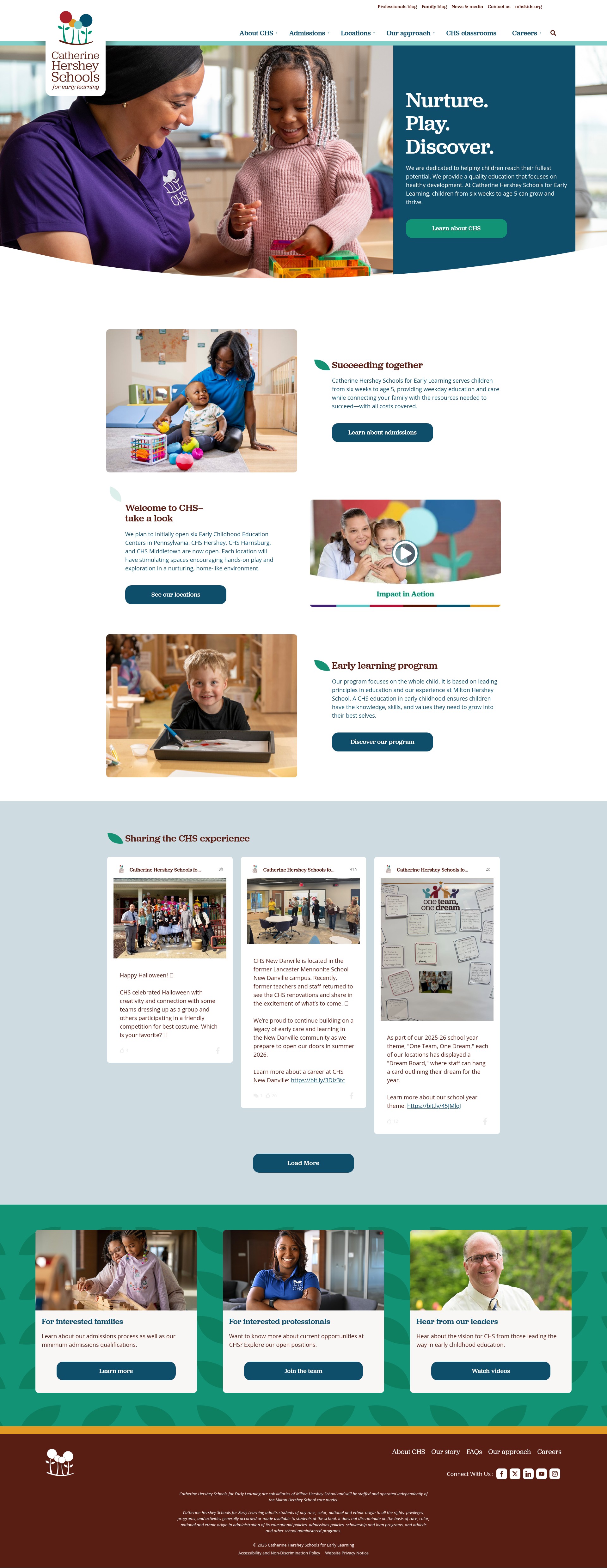 Screenshot of chslearn.org