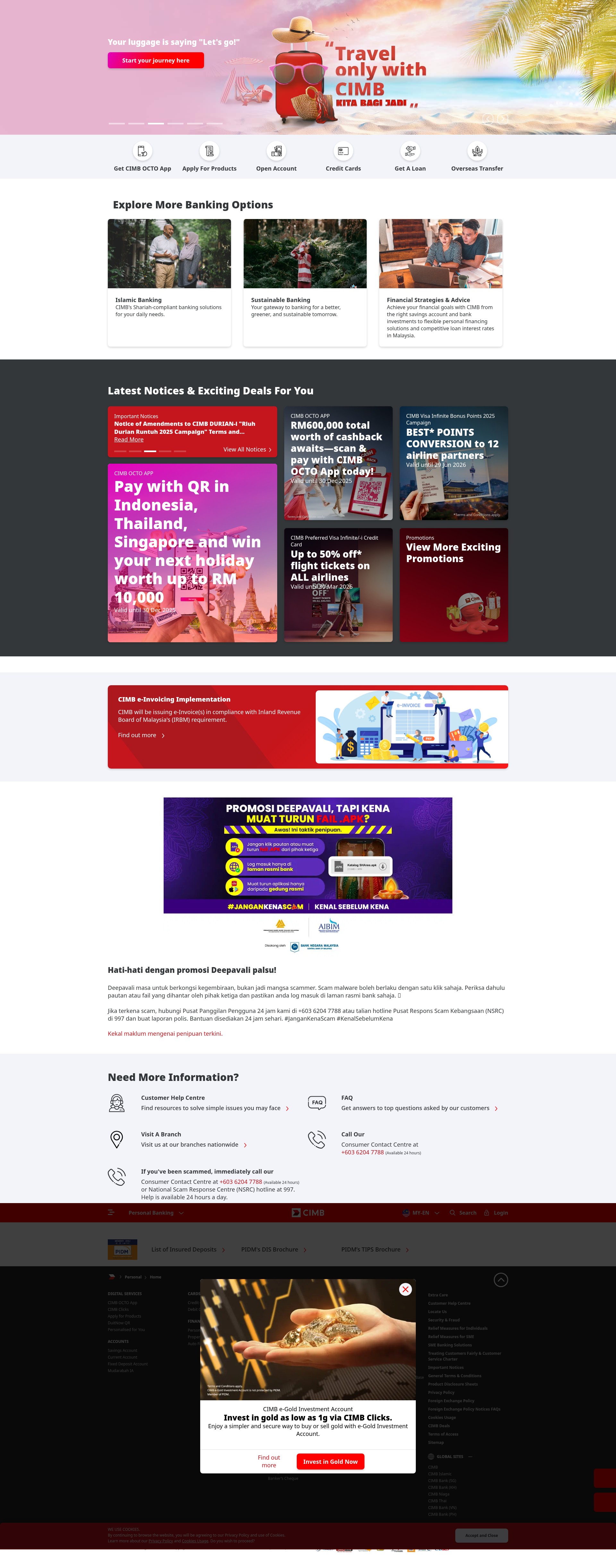 Screenshot of cimb.com.my