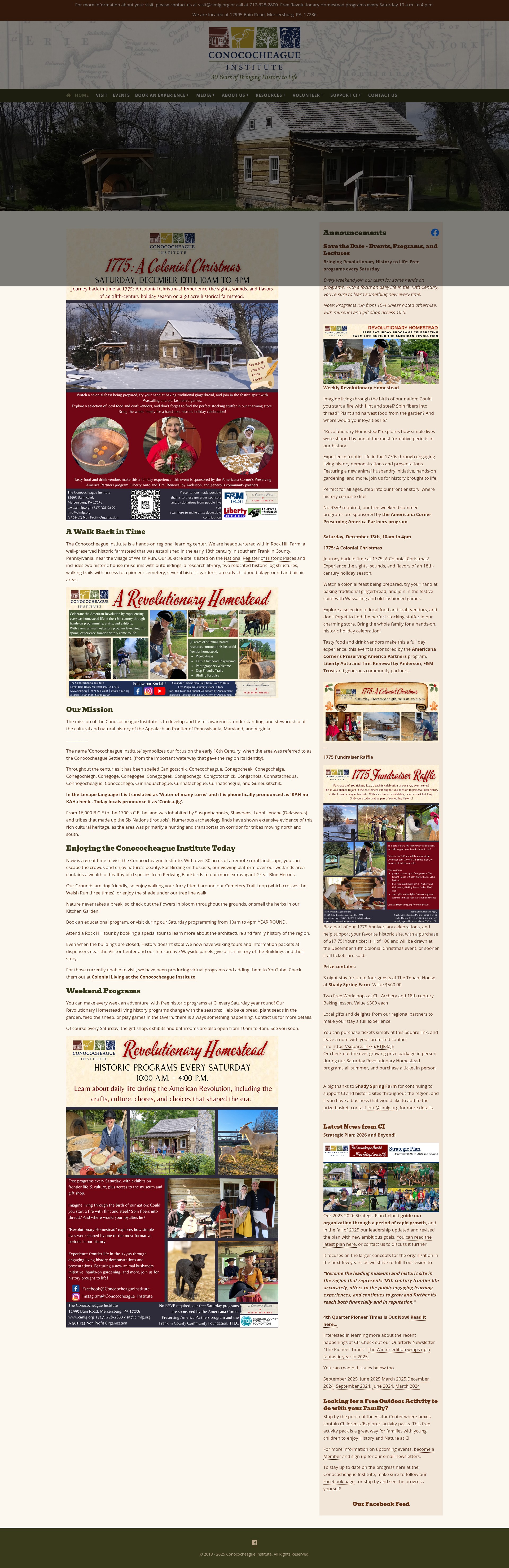 Screenshot of cimlg.org