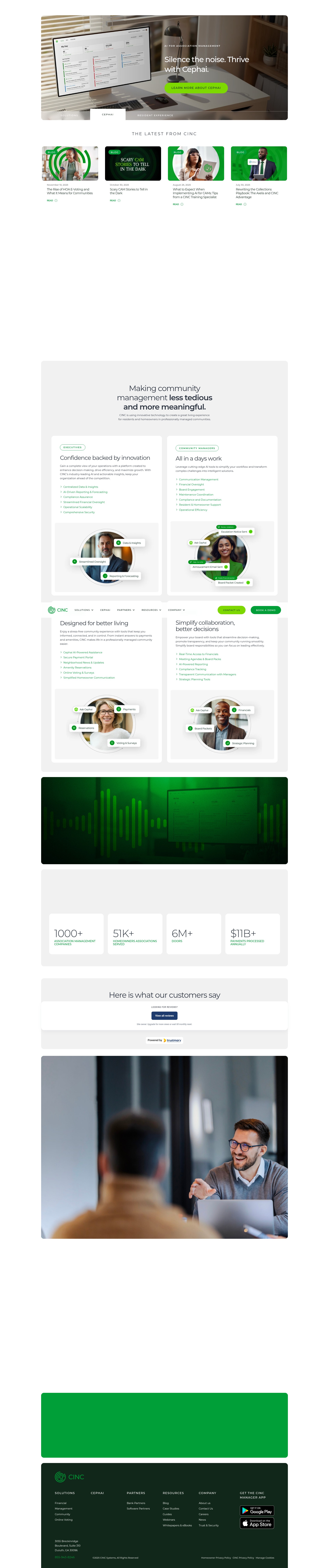 Screenshot of cincsystems.com
