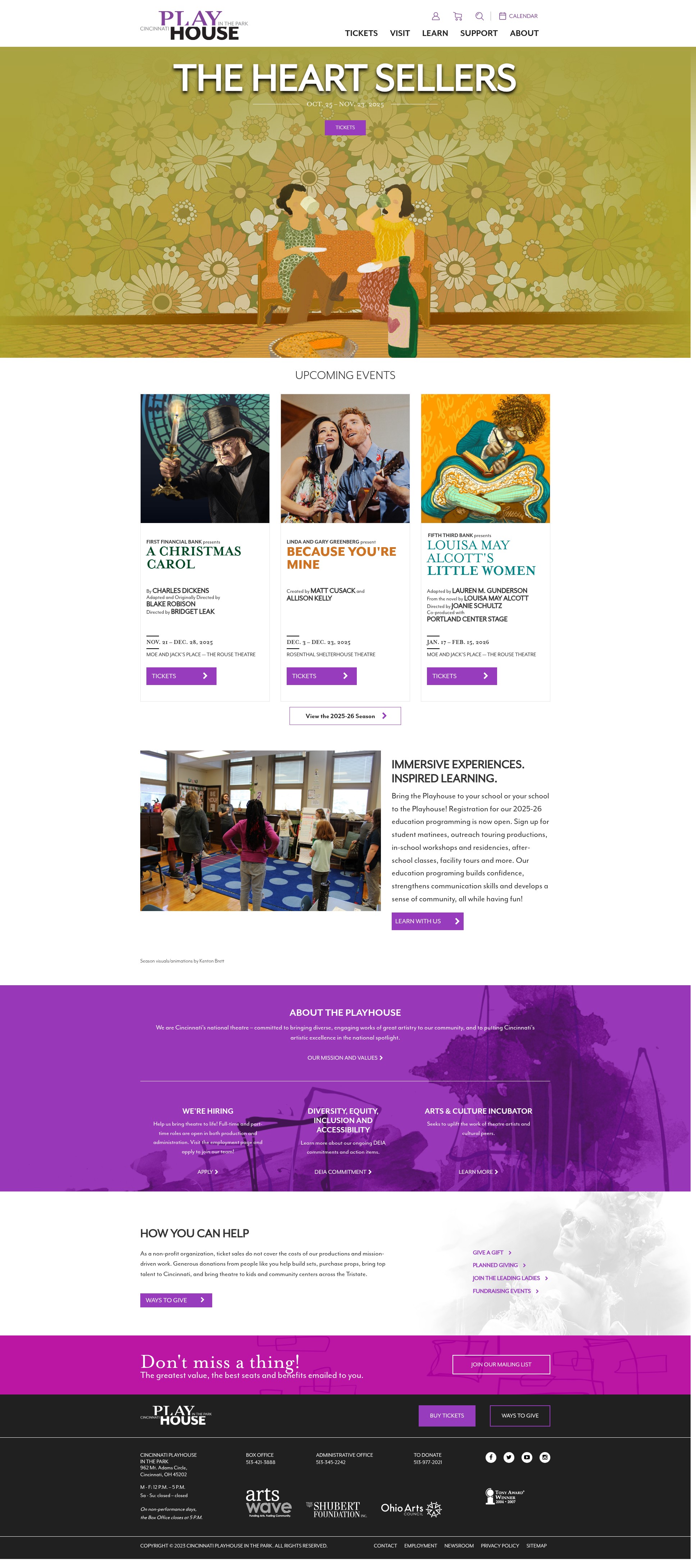 Screenshot of cincyplay.com