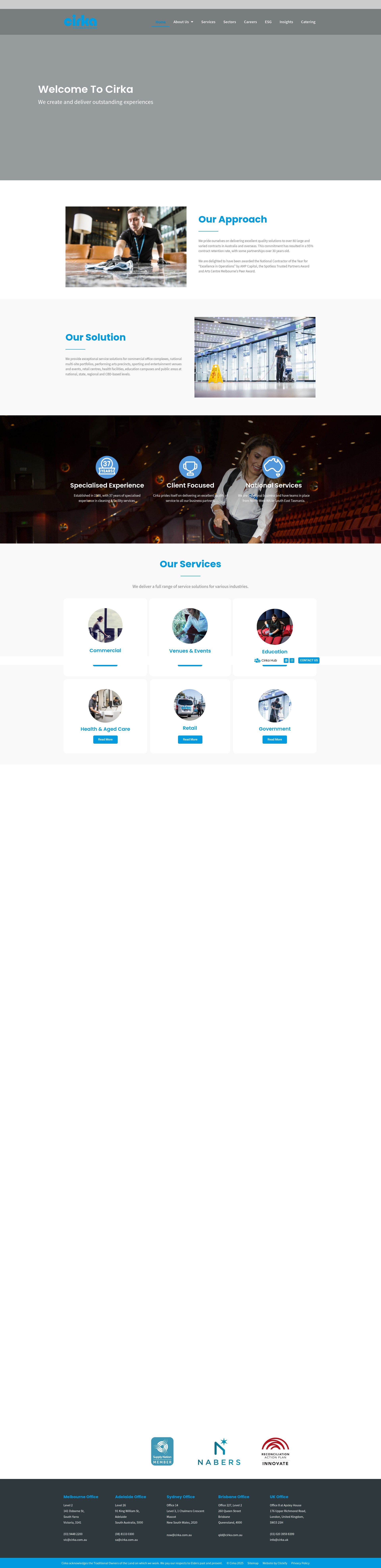 Screenshot of cirka.com.au