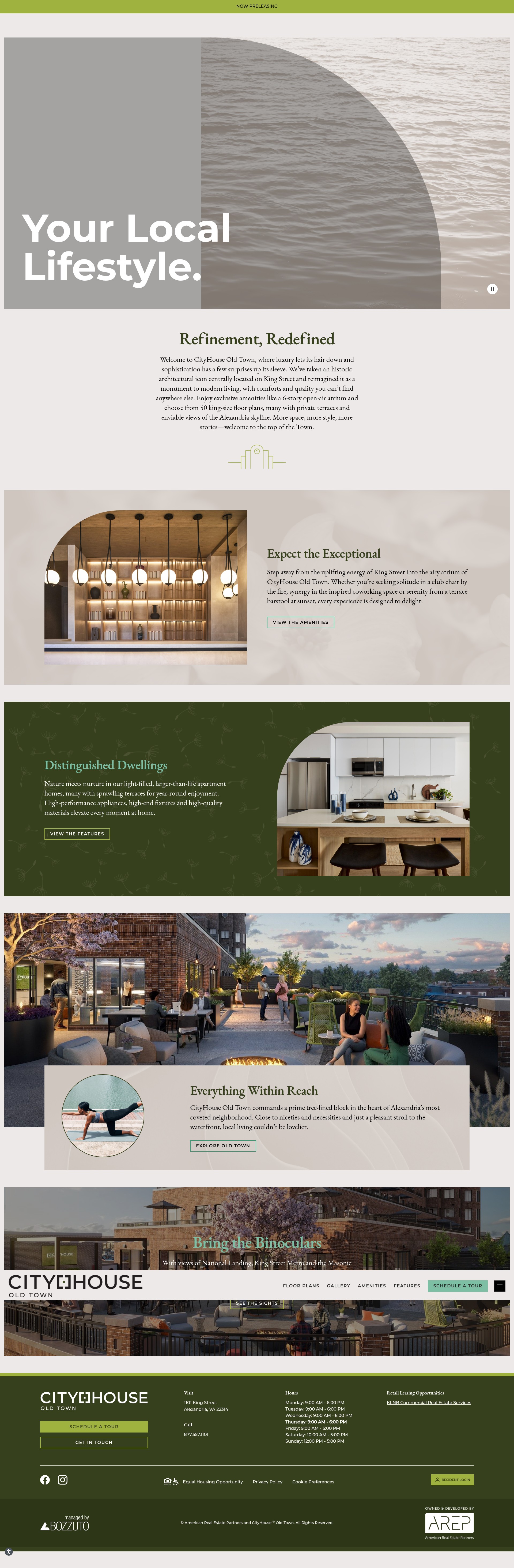 Screenshot of cityhouseoldtown.com