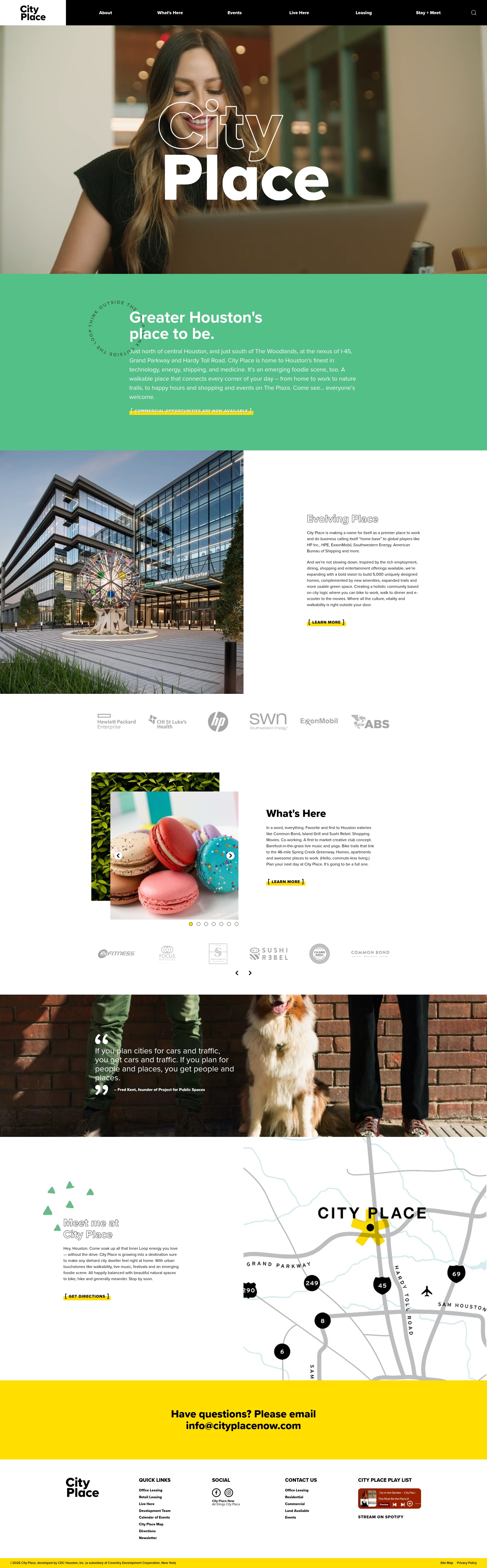 Screenshot of cityplacenow.com
