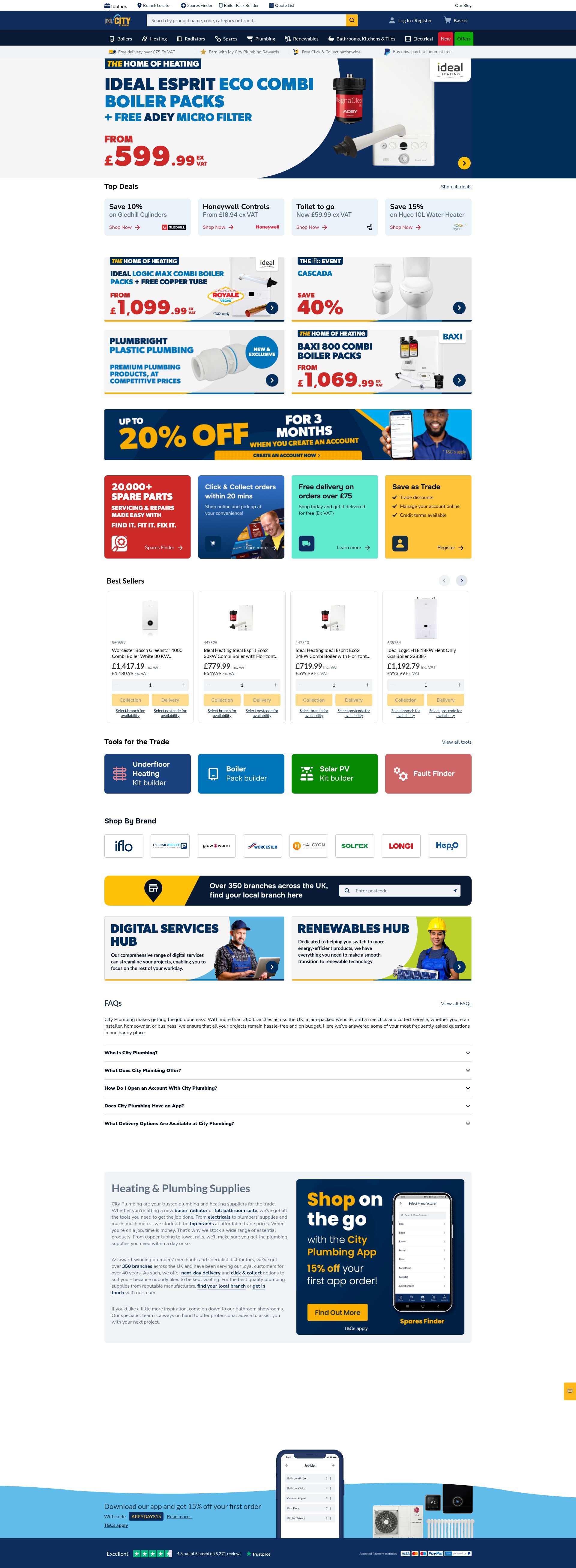 Screenshot of cityplumbing.co.uk
