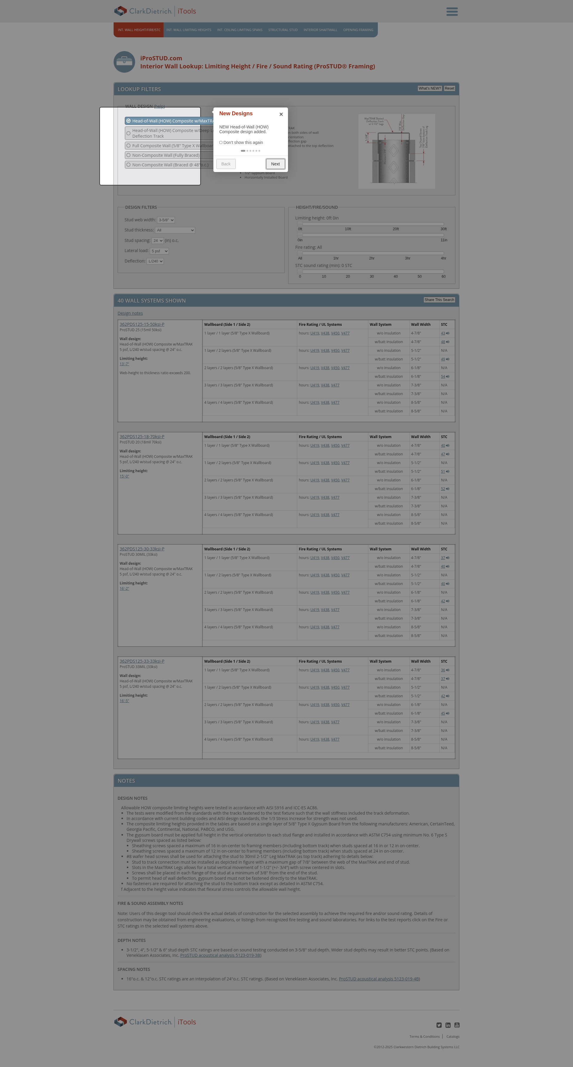 Screenshot of clarkdietrich.com
