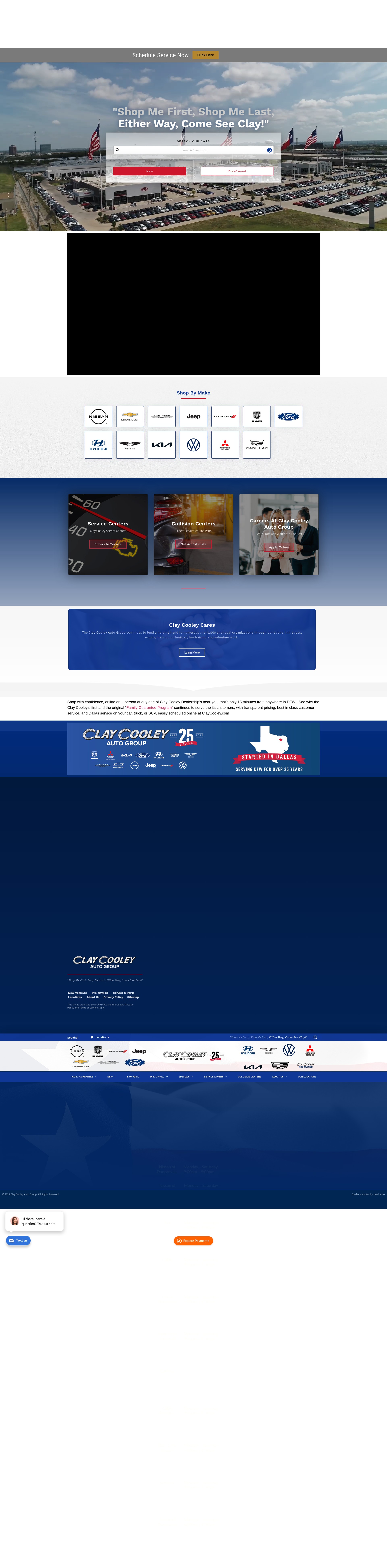 Screenshot of claycooley.com