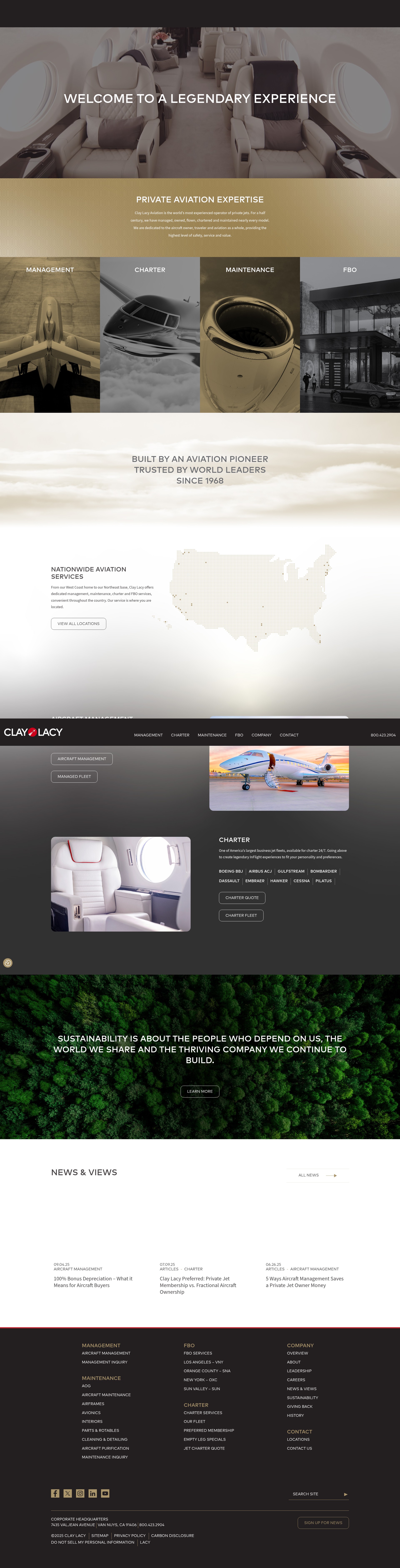 Screenshot of claylacy.com