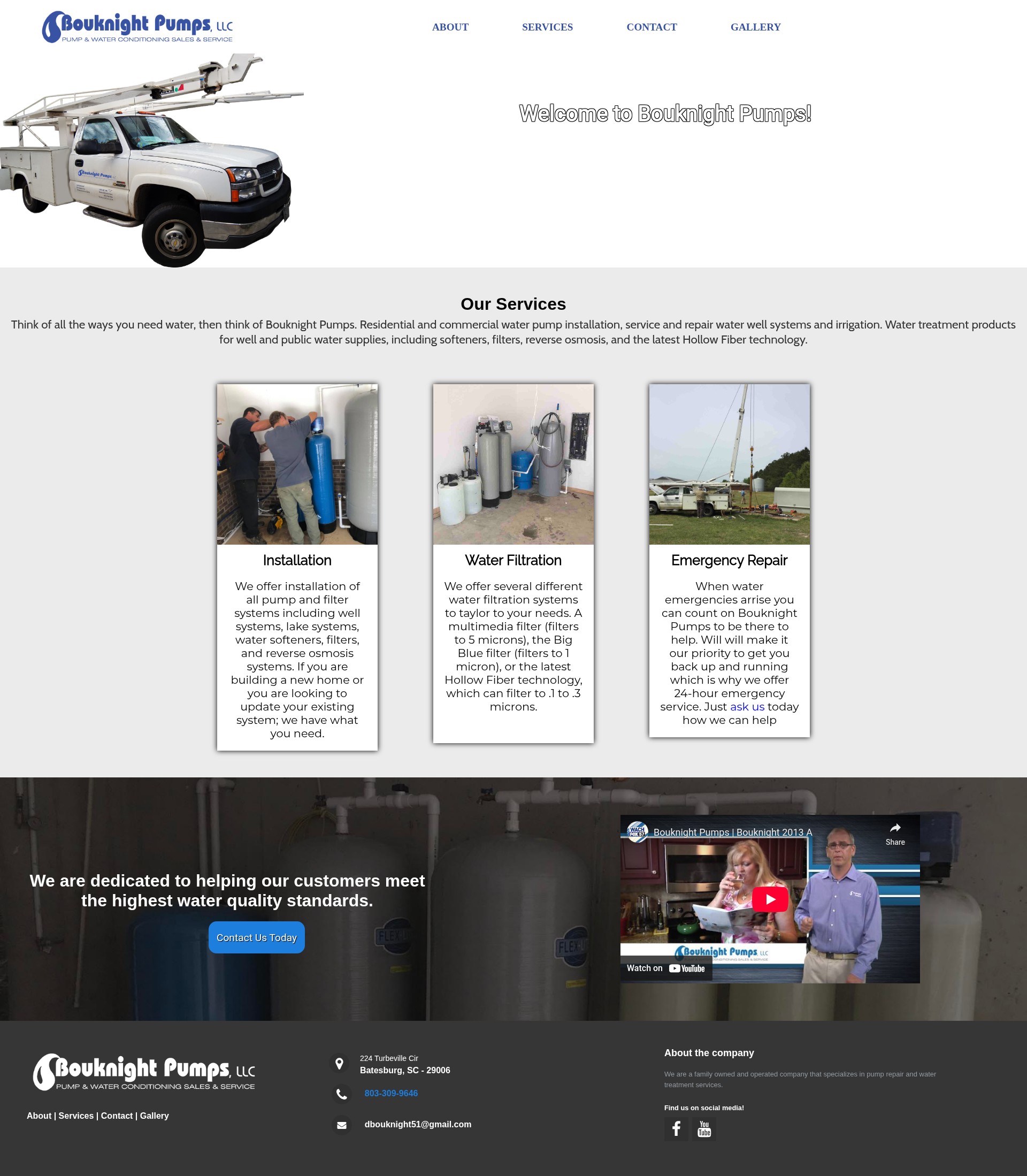 Screenshot of cleanwatersc.com